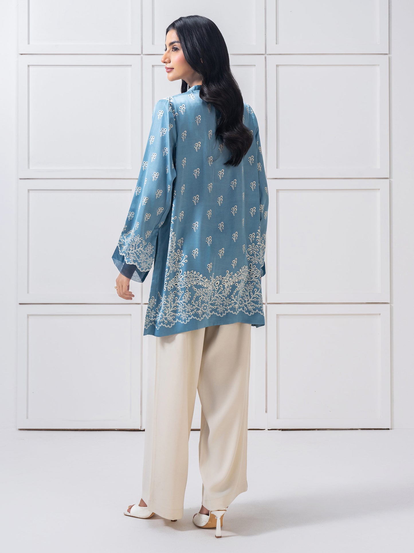 Silk Top-Printed (Pret)