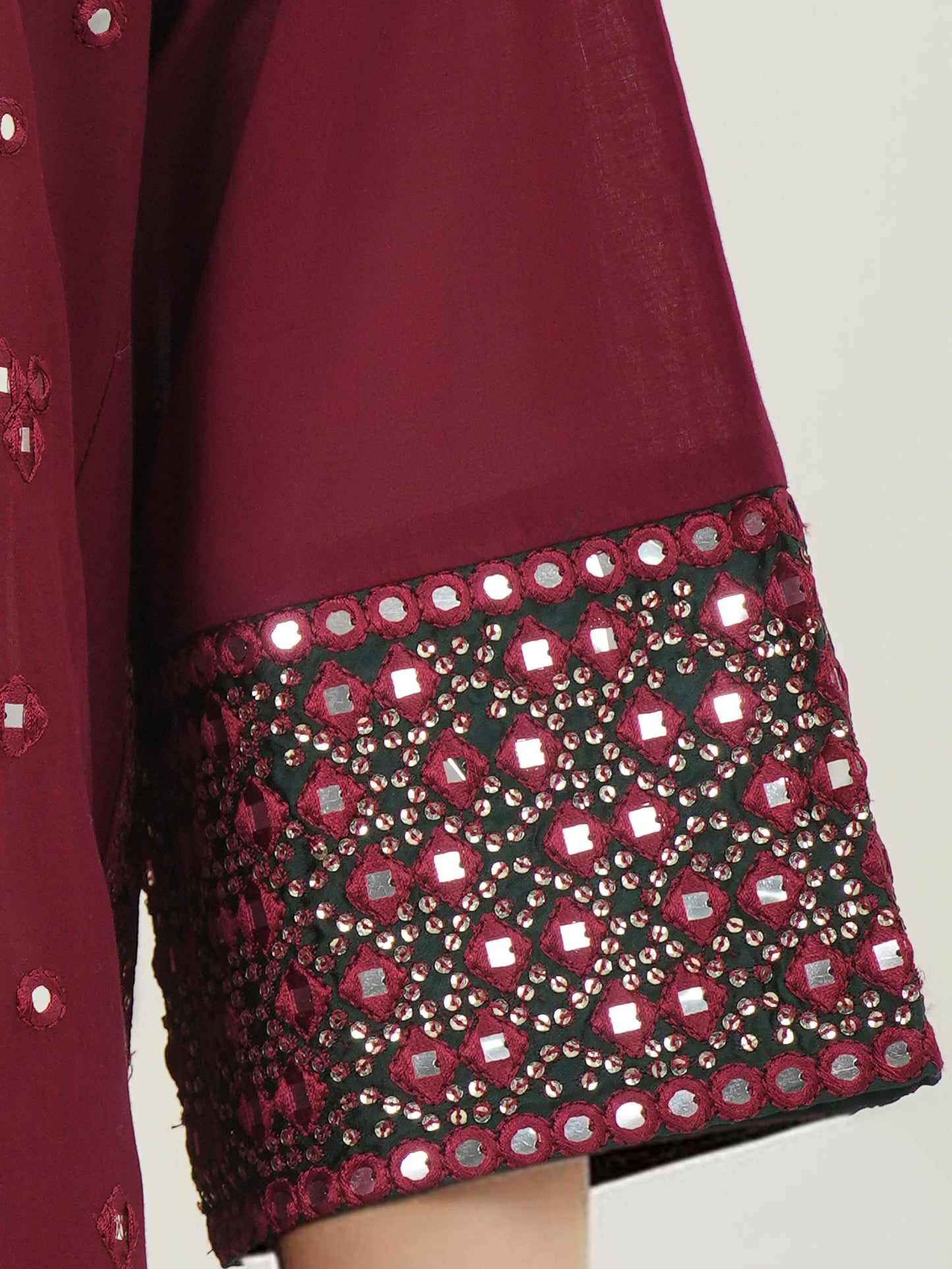 2 Piece Lawn Suit- Embroidered (Pret)