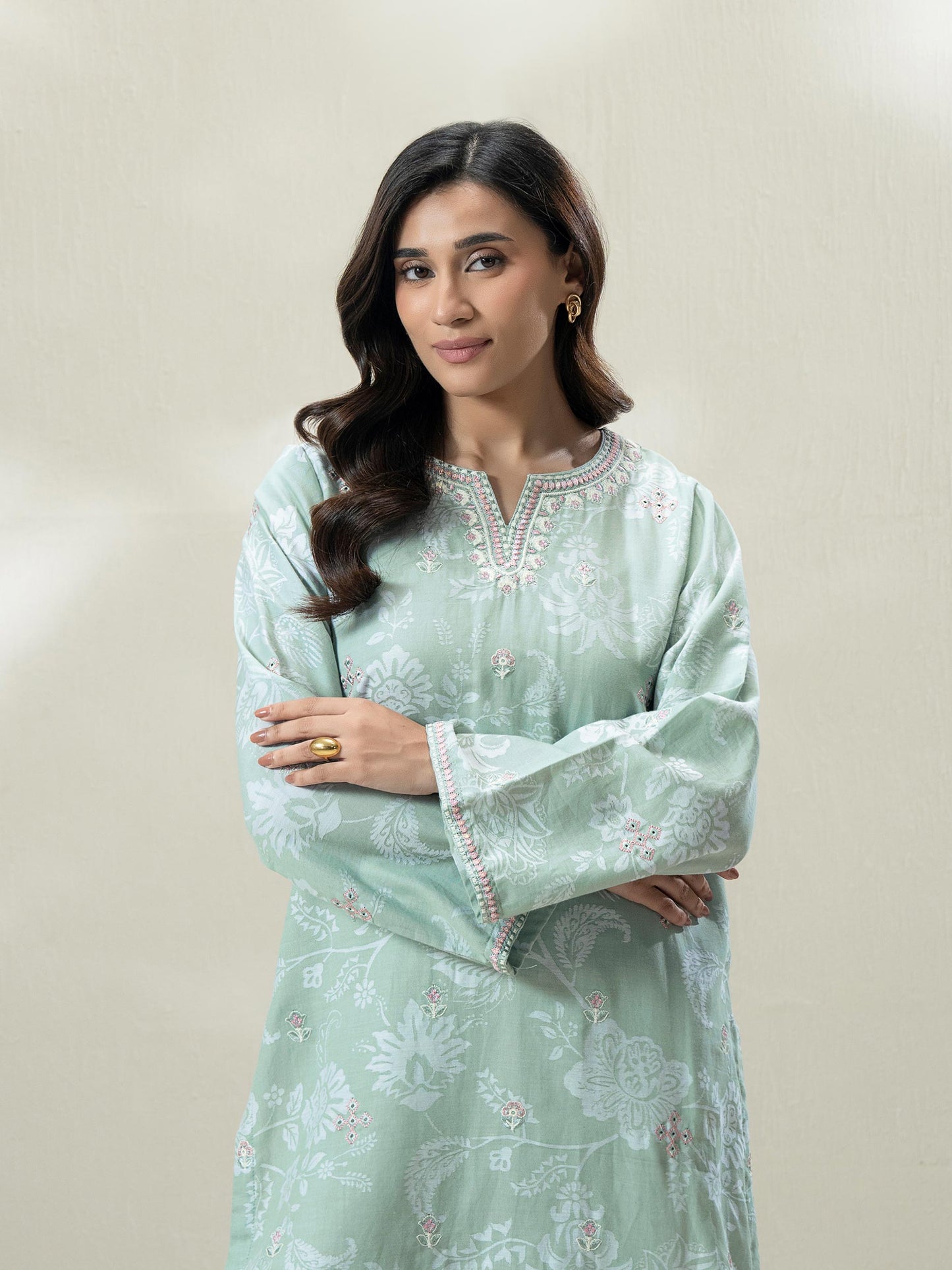 Self Jacquard Shirt (Pret)