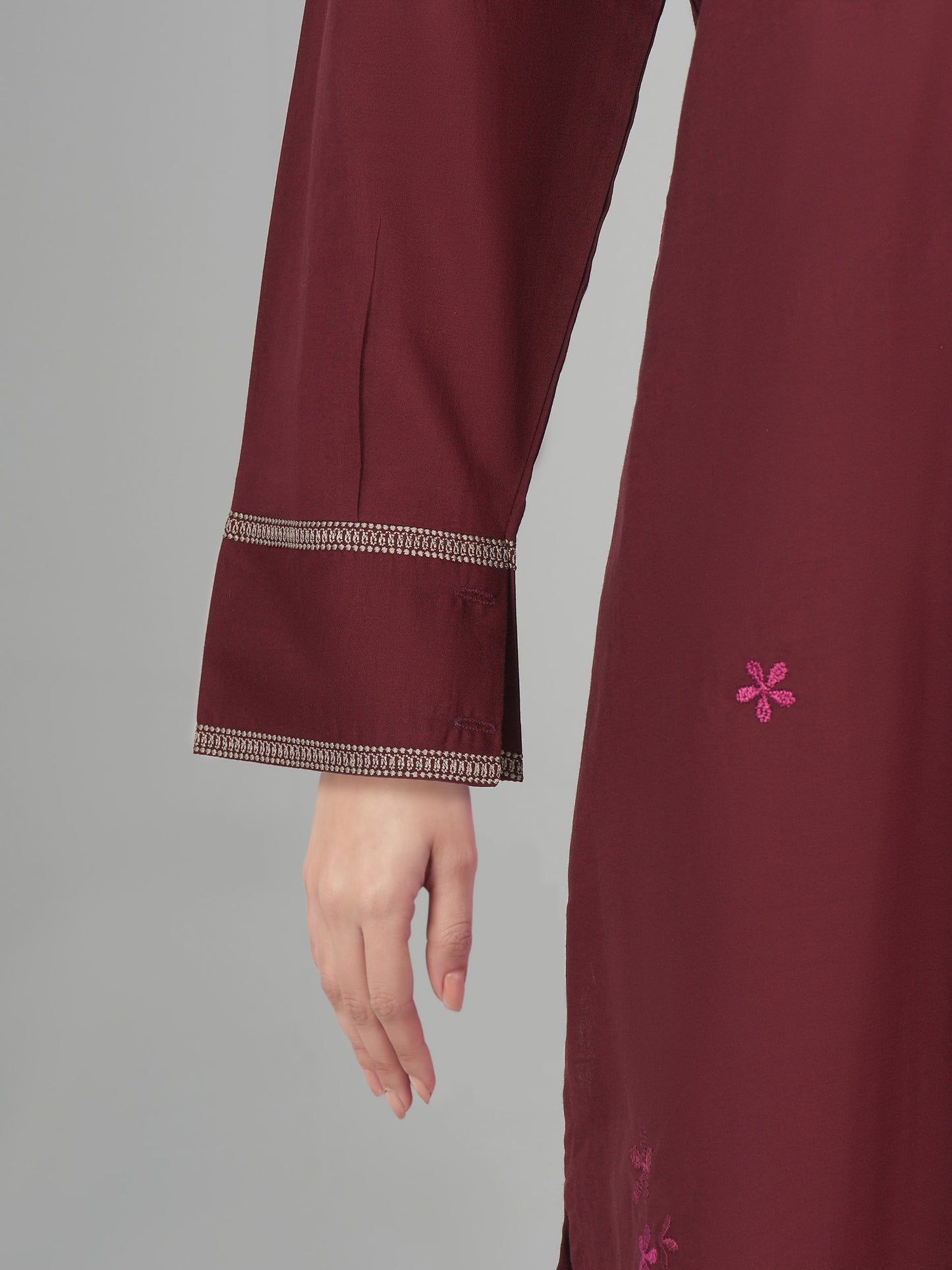 2 Piece Lawn Suit- Embroidered (Pret)