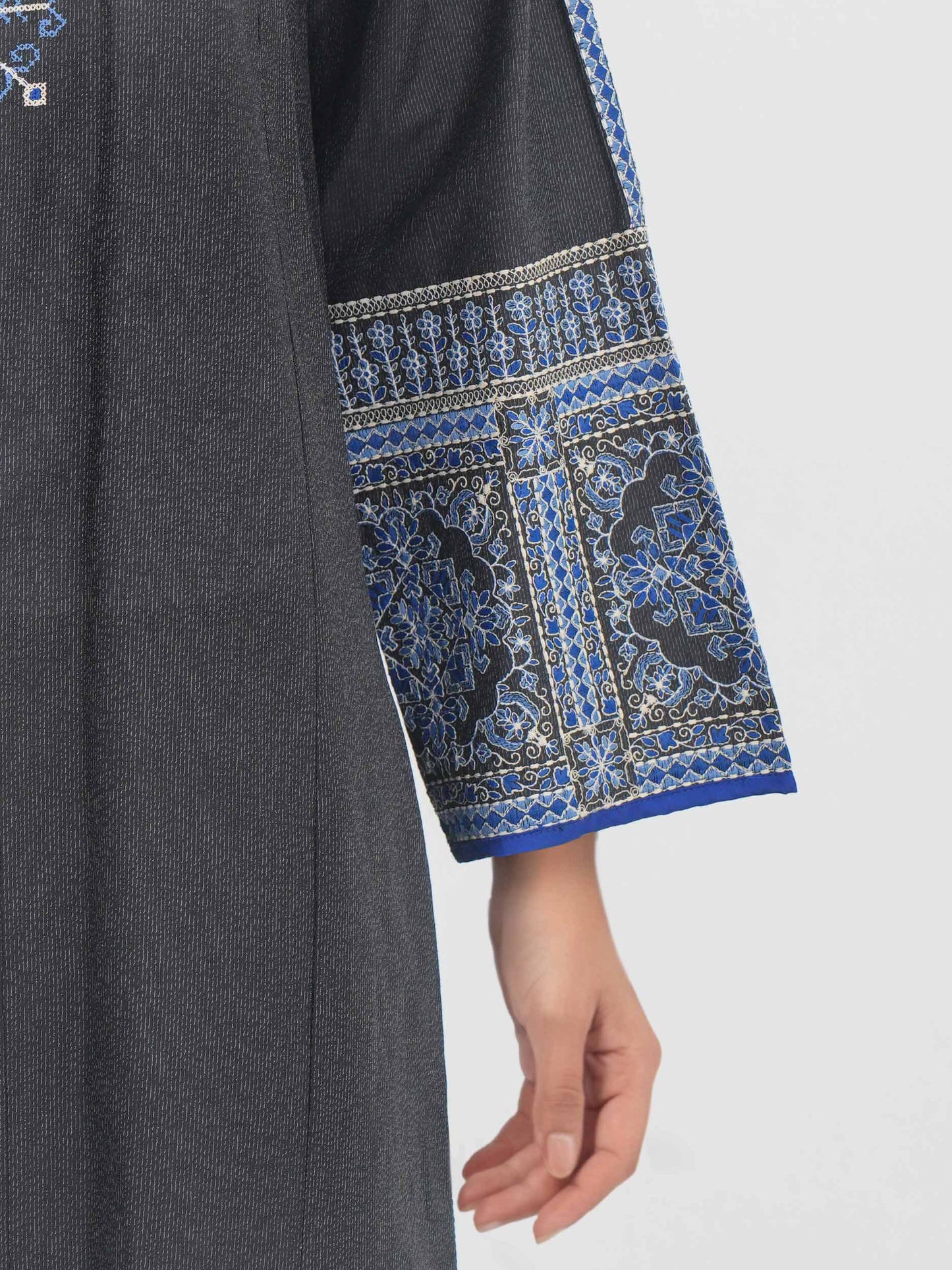 2 Piece Lawn Texture Suit-Embroidered (Pret)