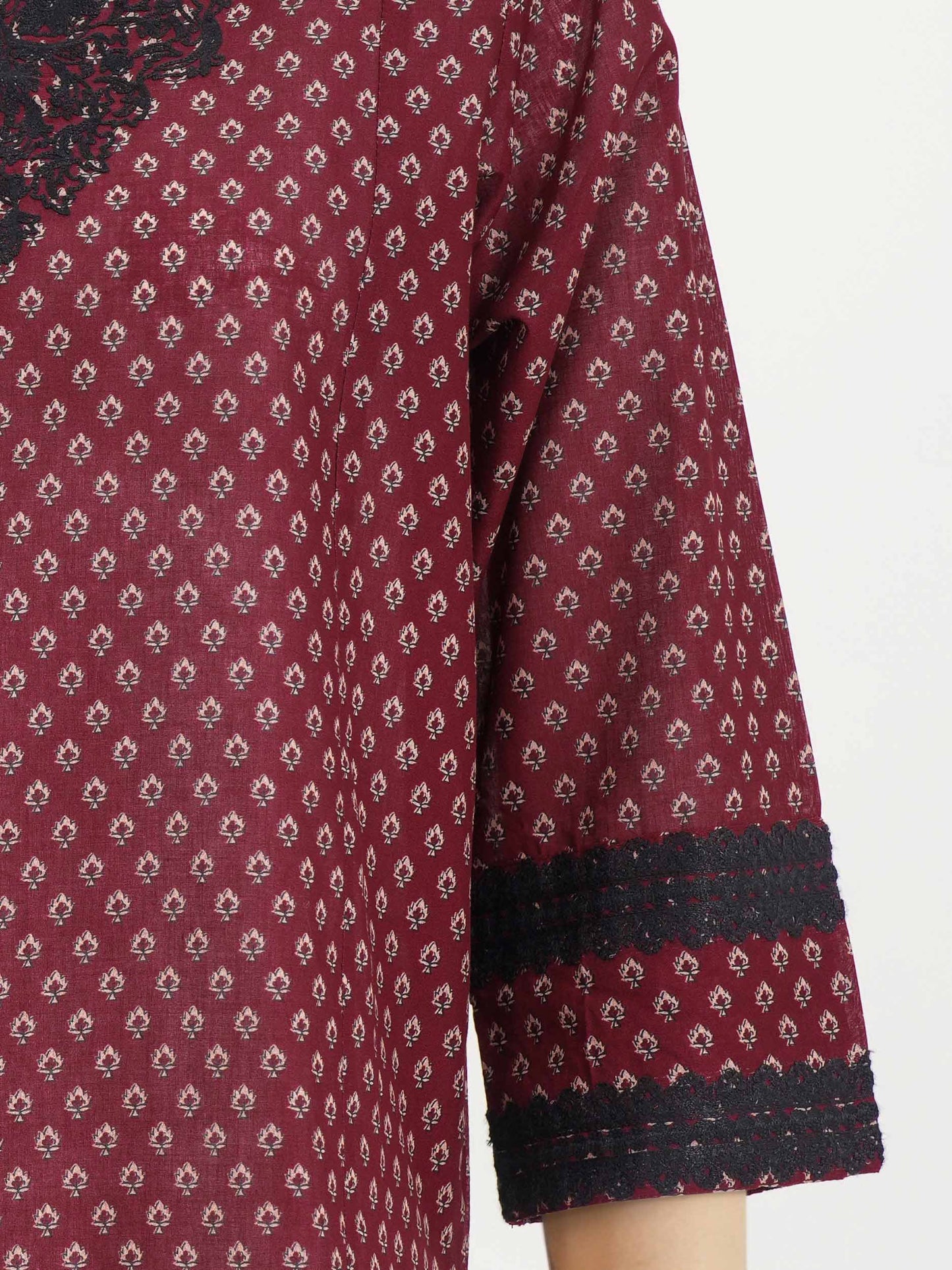2 Piece Lawn Suit- Embroidered (Pret)