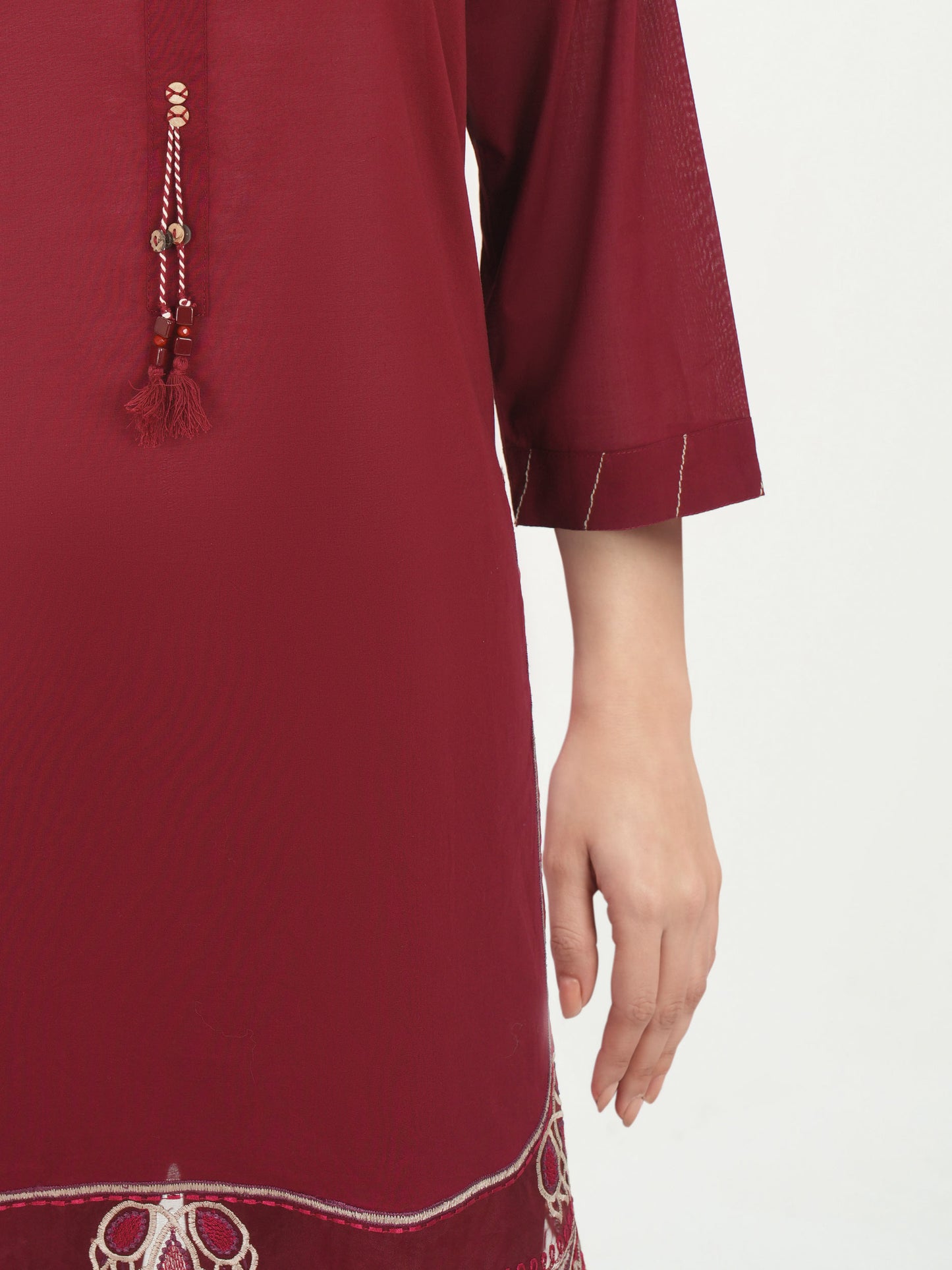 3 Piece Lawn Suit- Embroidered (Pret)