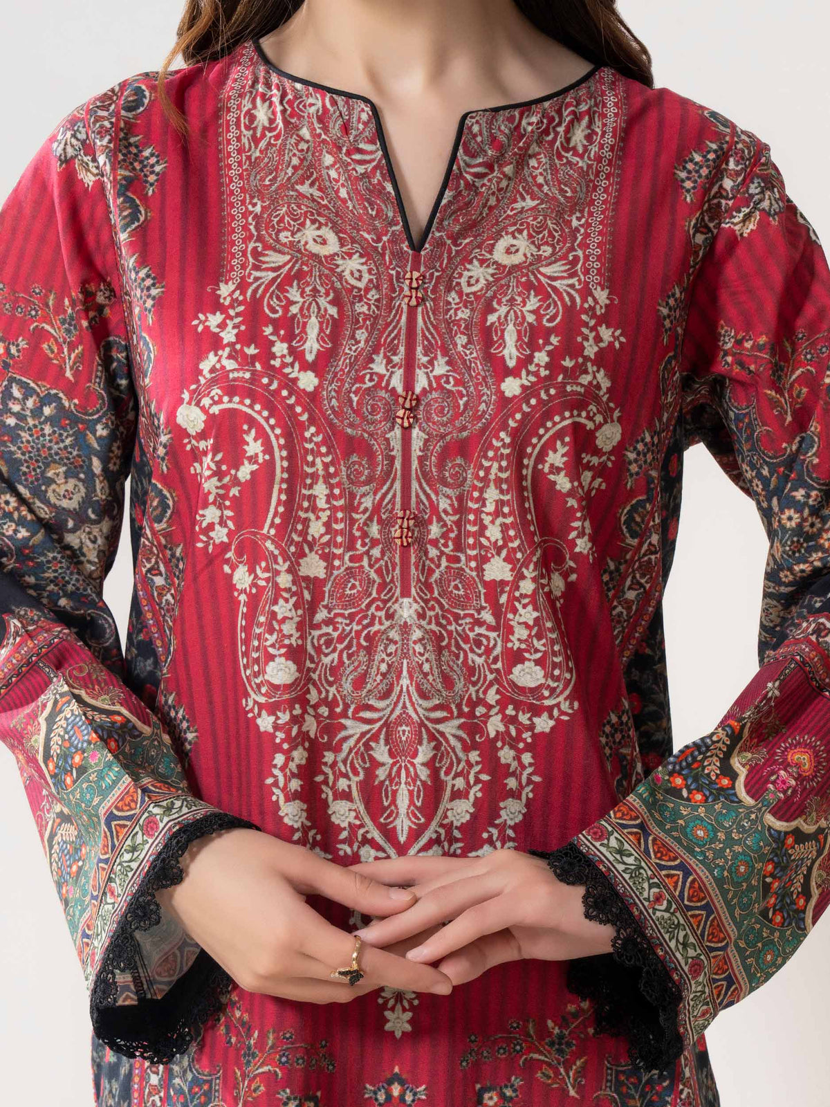2 Piece Lawn Suit-Printed (Pret)