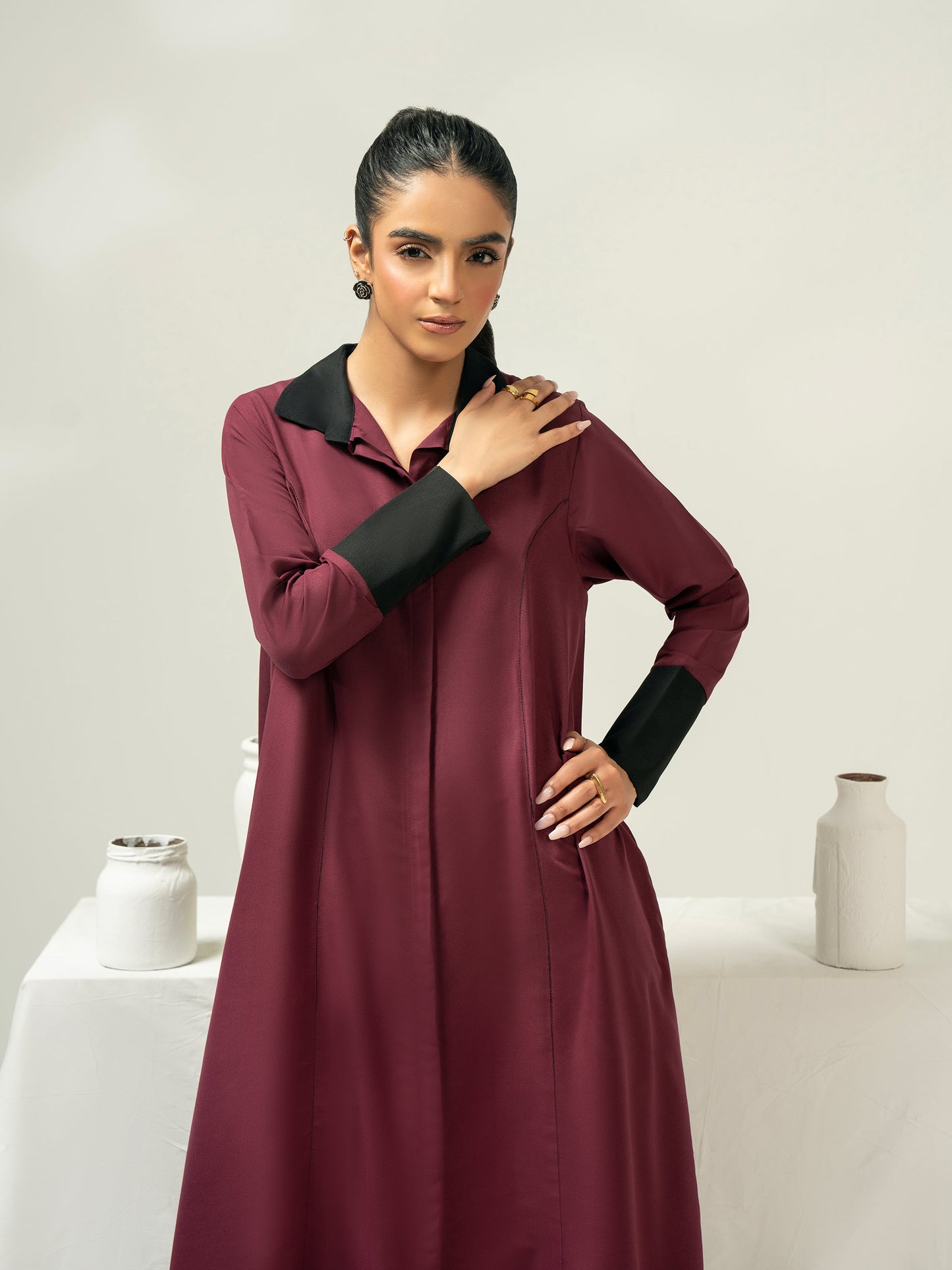 Lawn Dress-Dyed (Pret)