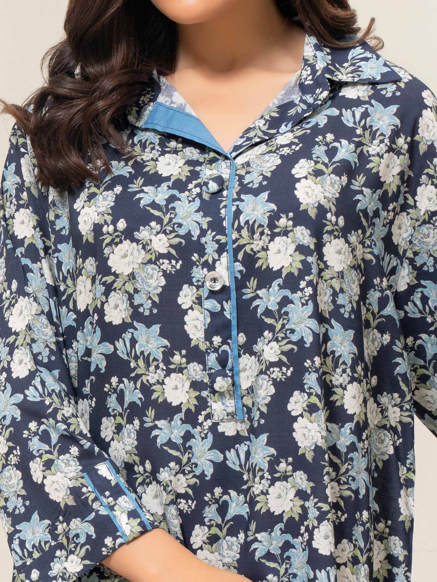 Printed Viscose Dress (Pret)