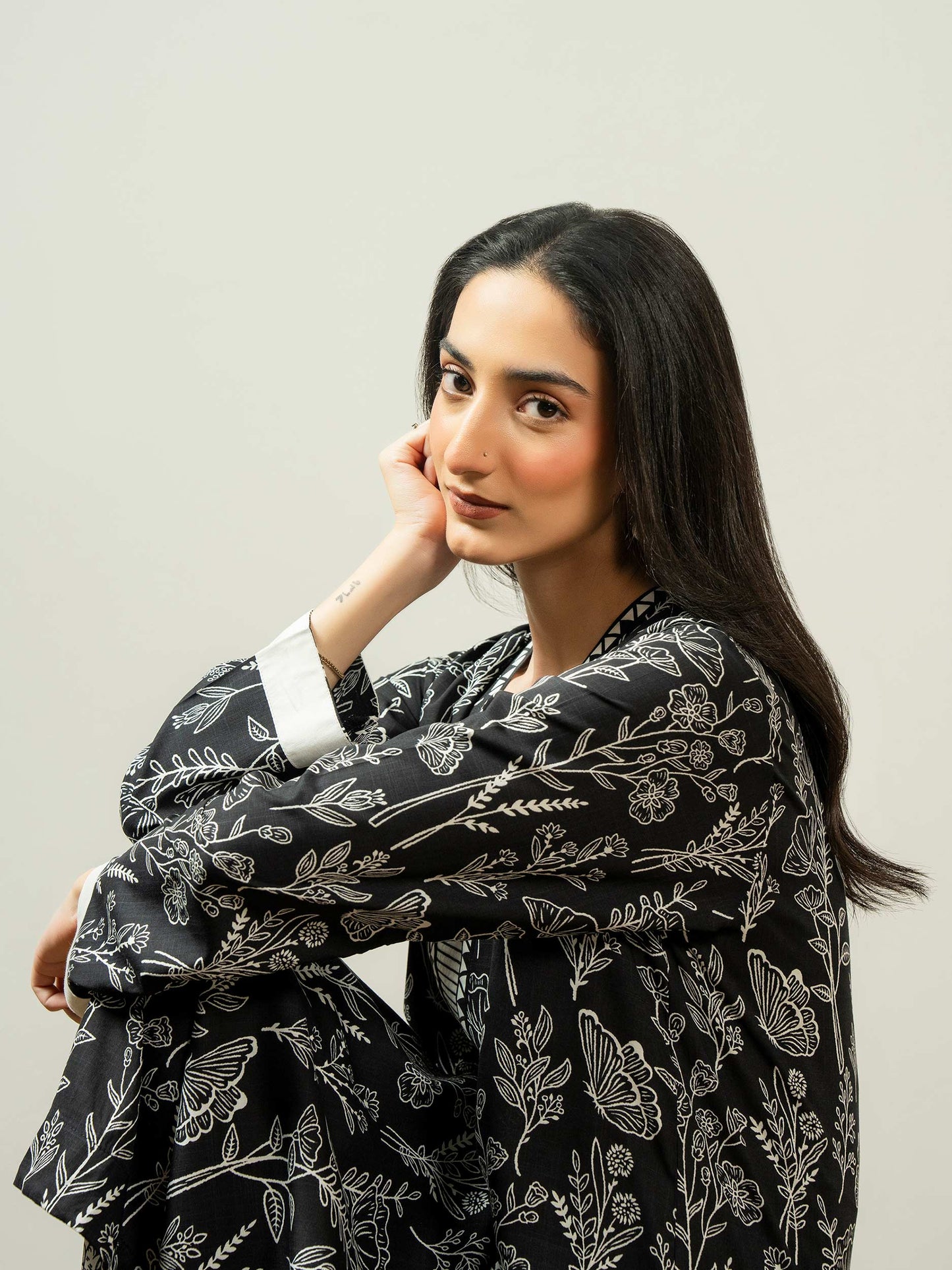 2 Piece Viscose Suit-Printed (Pret)