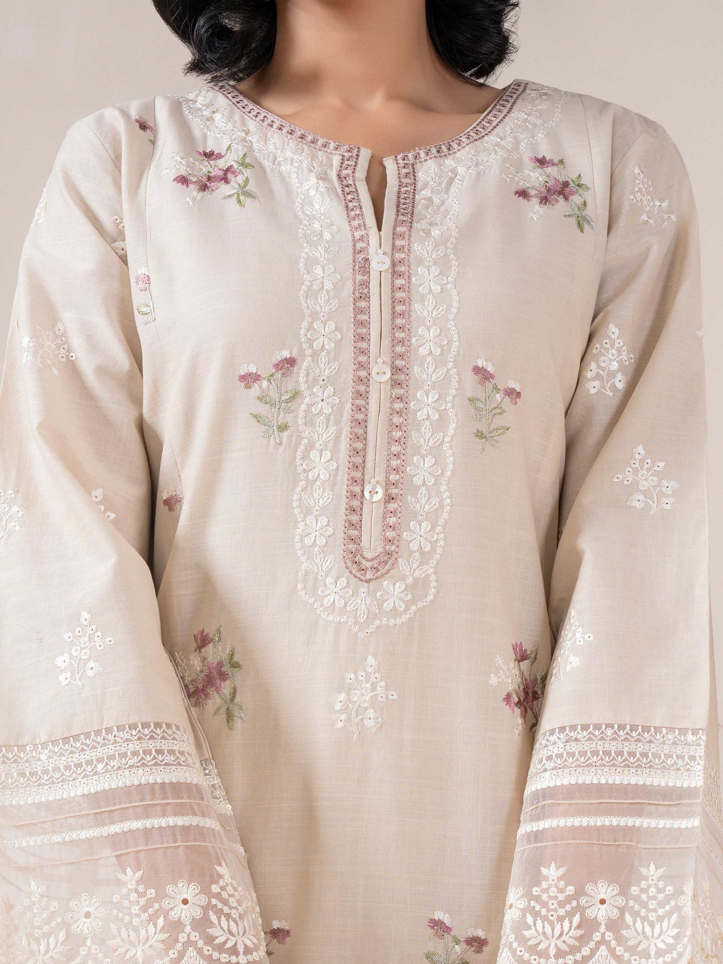 2 Piece Lawn Suit-Embroidered (Pret)