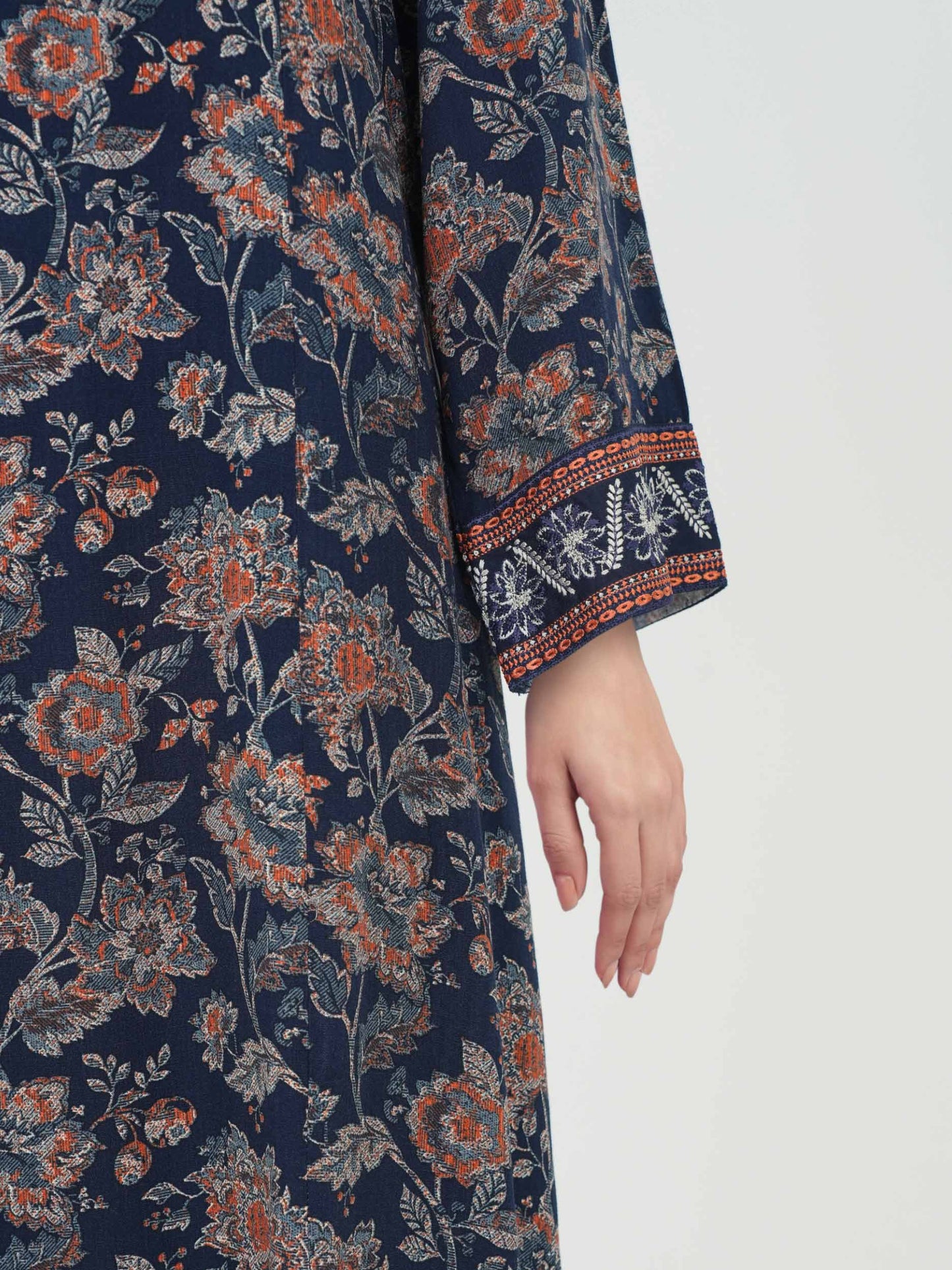 2 Piece Viscose Suit- Embroidered (Pret)