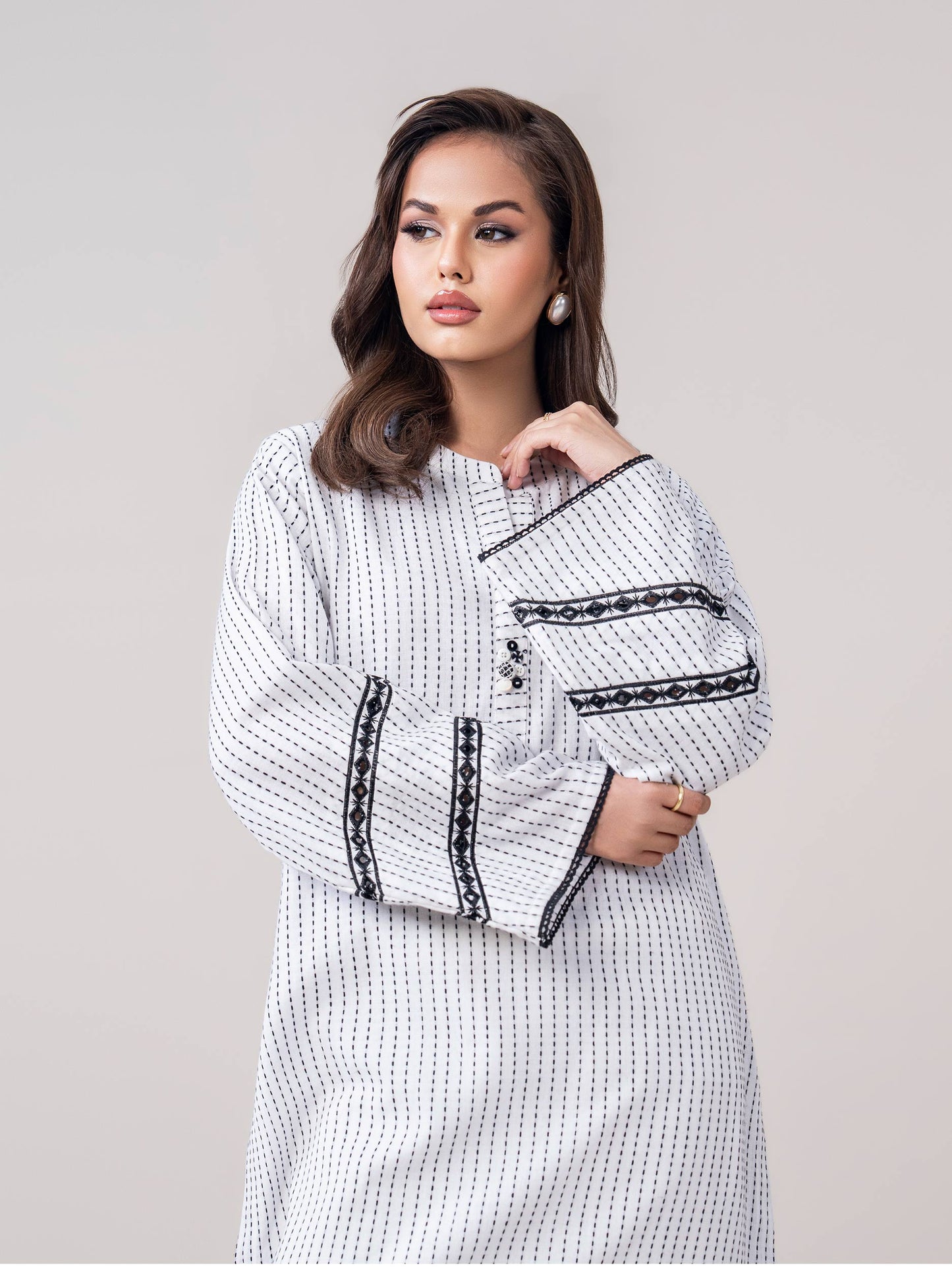 2 Piece Yarn Dyed Suit (Pret)