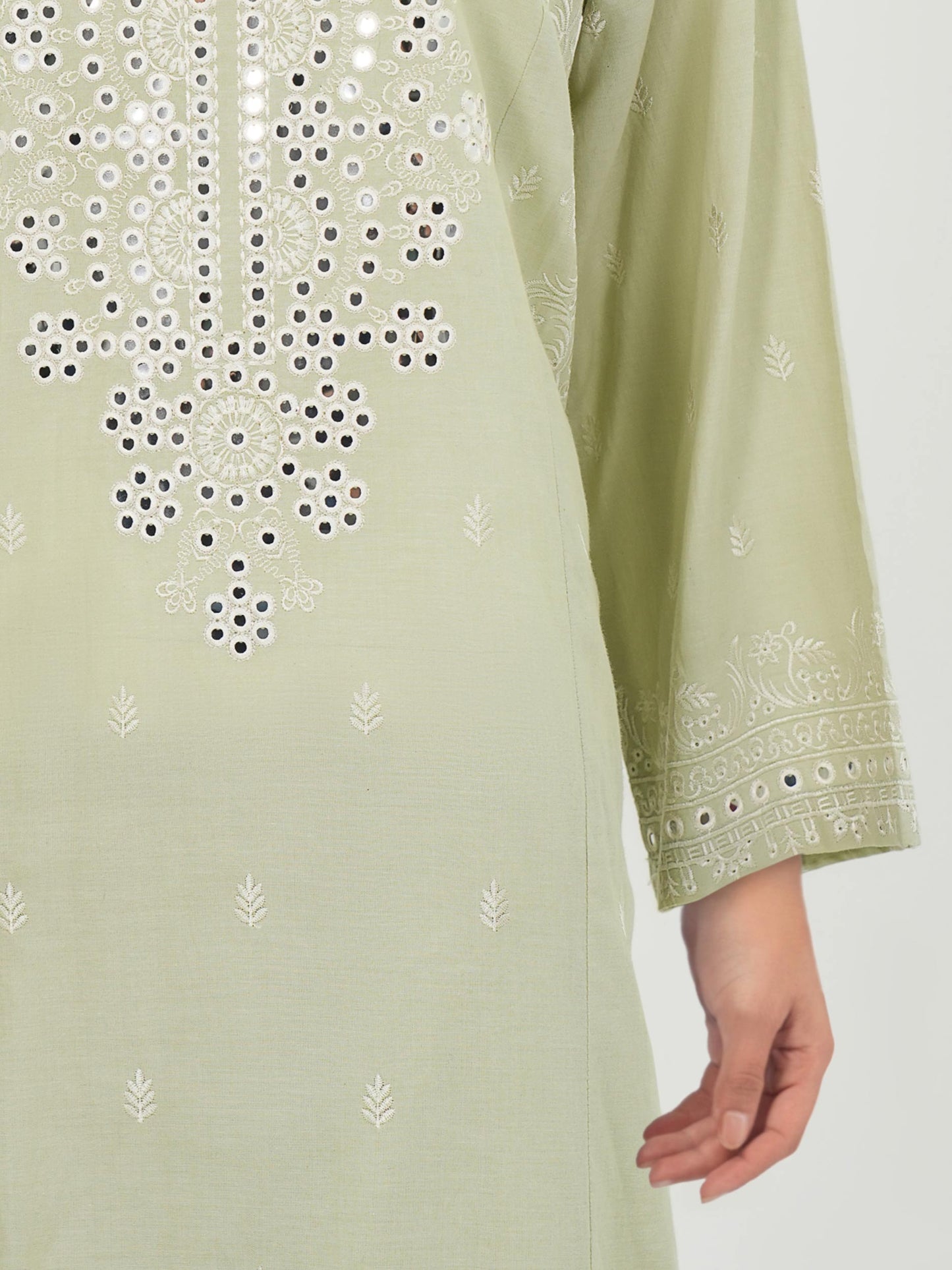 3 Piece Yarn Dyed Suit- Embroidered (Pret)