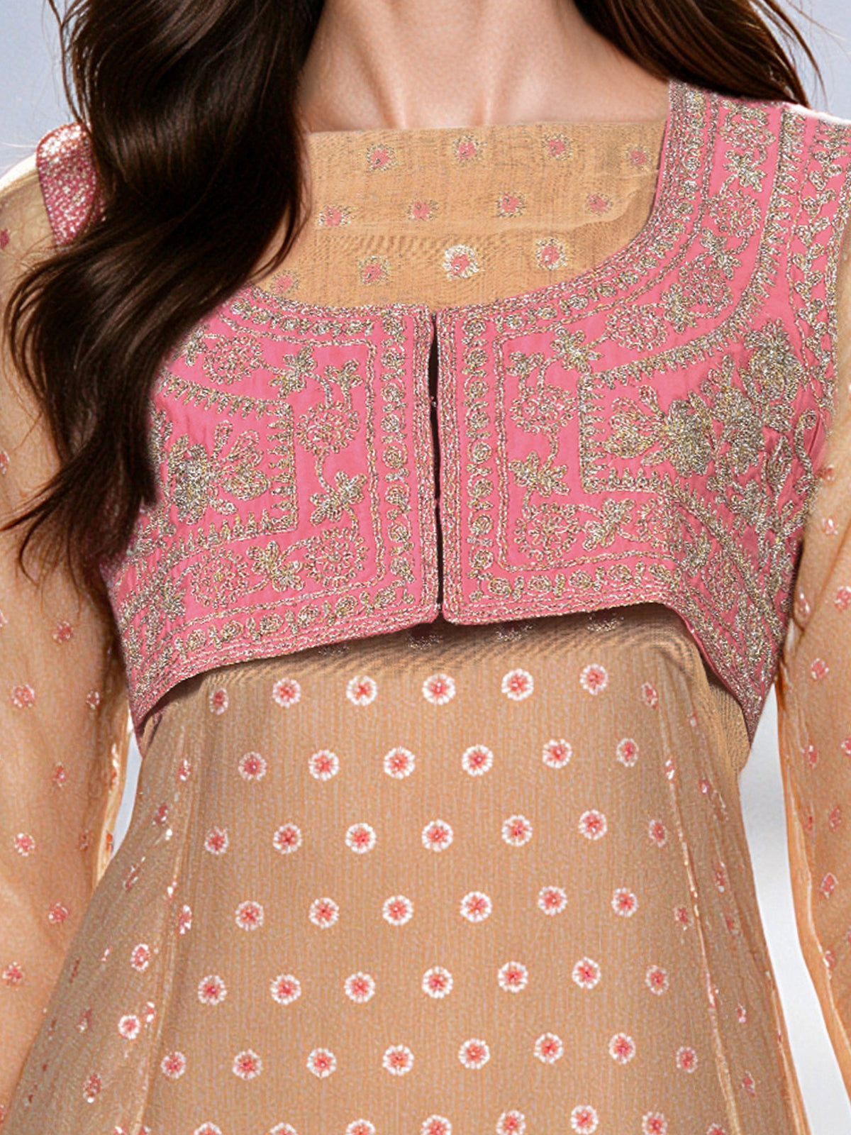 2 Piece Jacquard Yarn Dyed Suit- Embroidered (Pret)