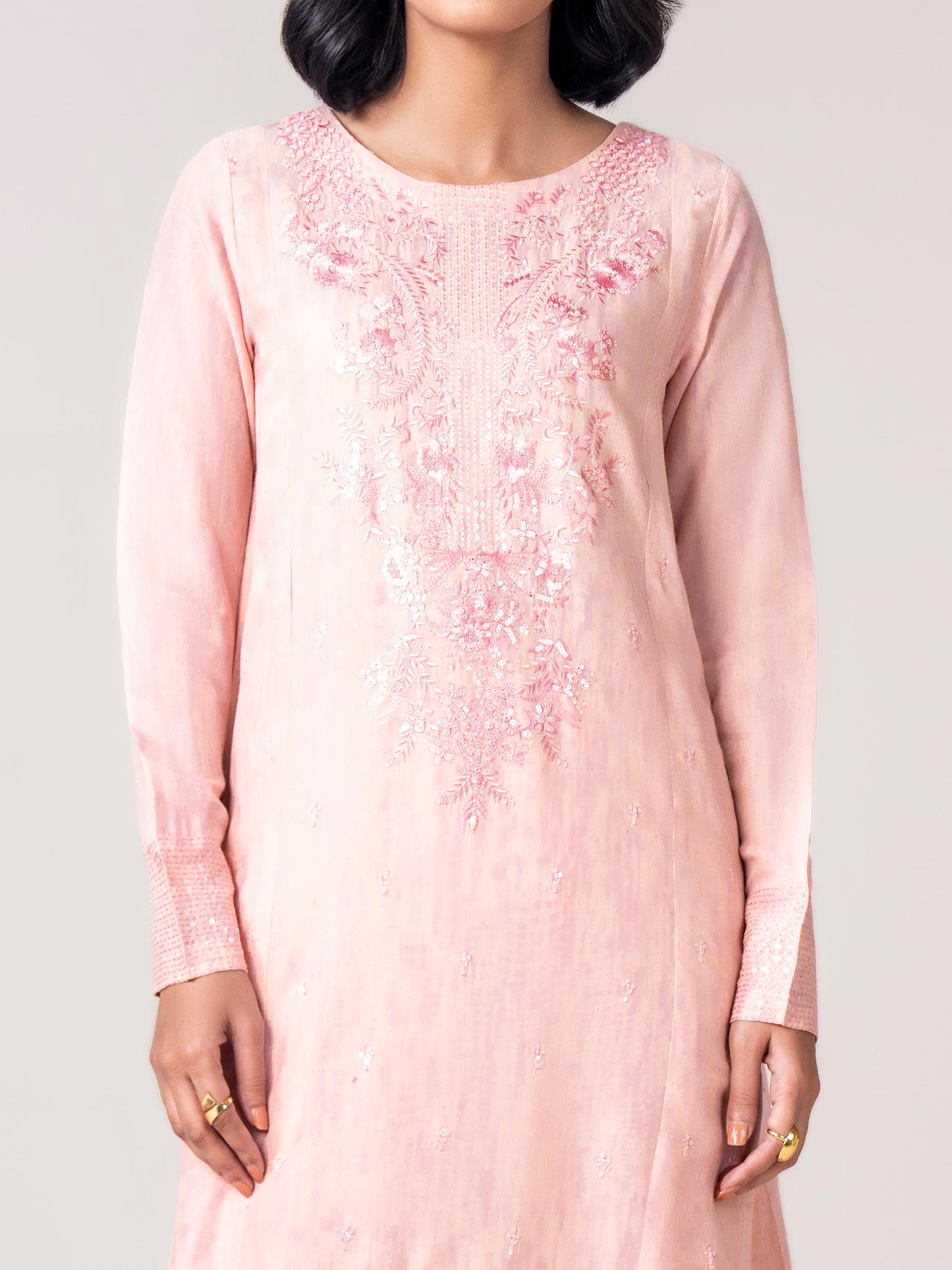 2 Viscose Suit- Embroidered (Pret)