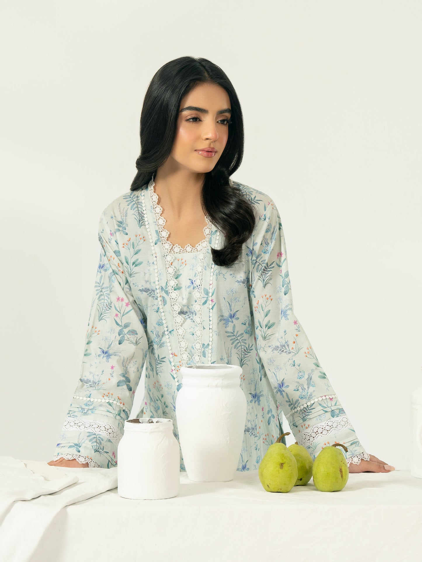 2 Piece Lawn Suit-Embroidered (Pret)