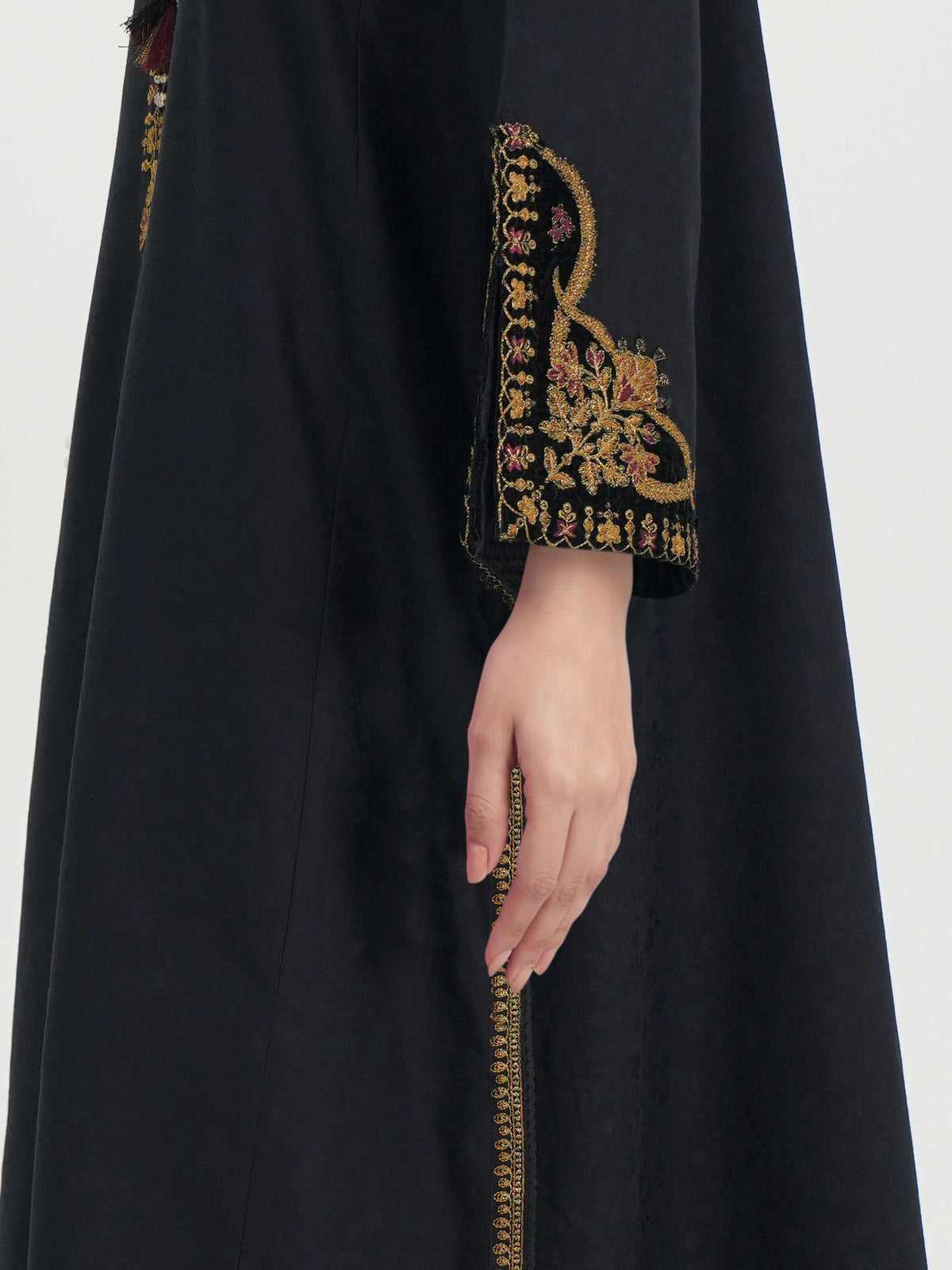 3 Piece Self Jacquard Suit- Embroidered (Pret)
