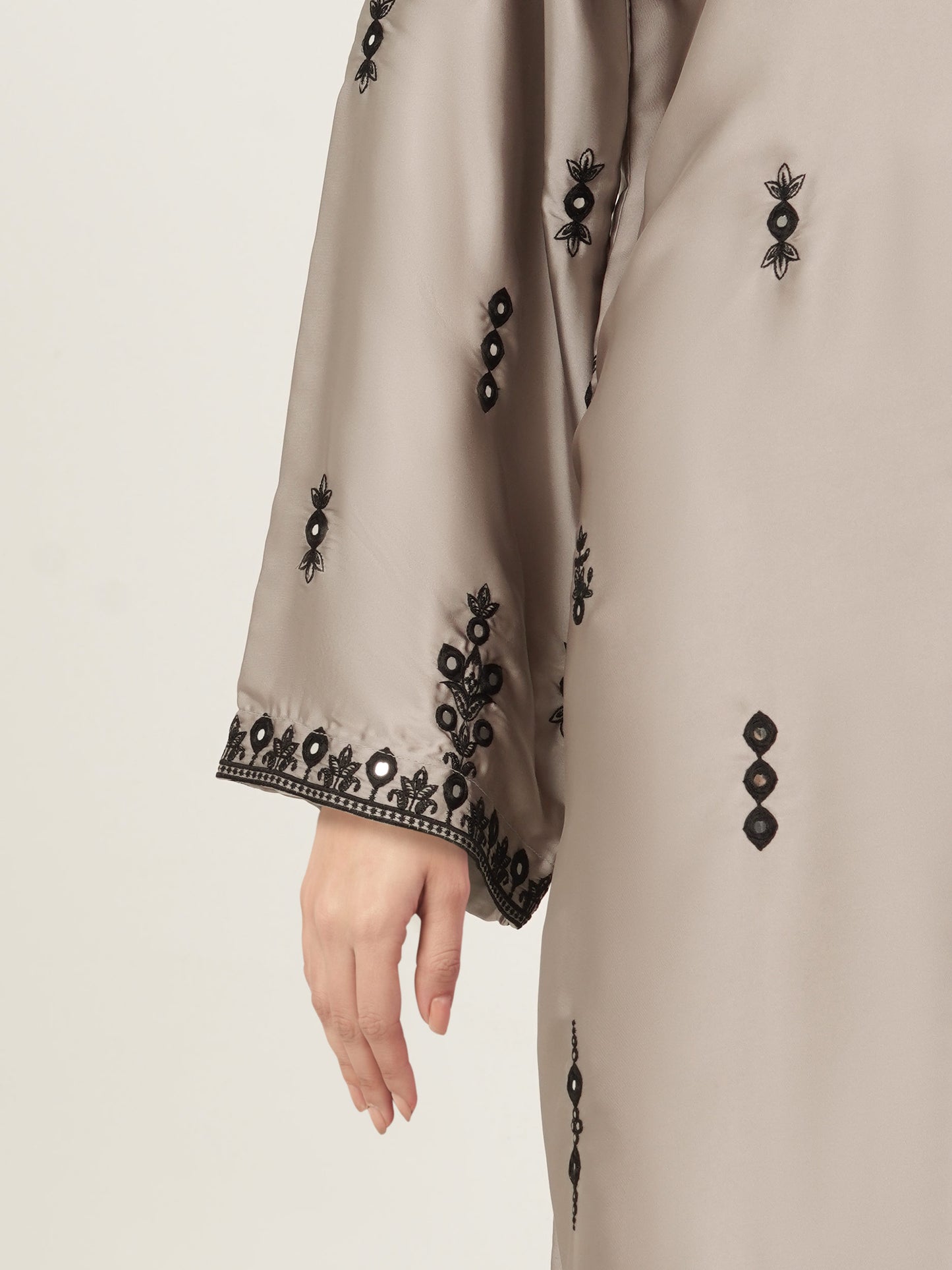 2 Piece Silk Suit- Embroidered (Pret)