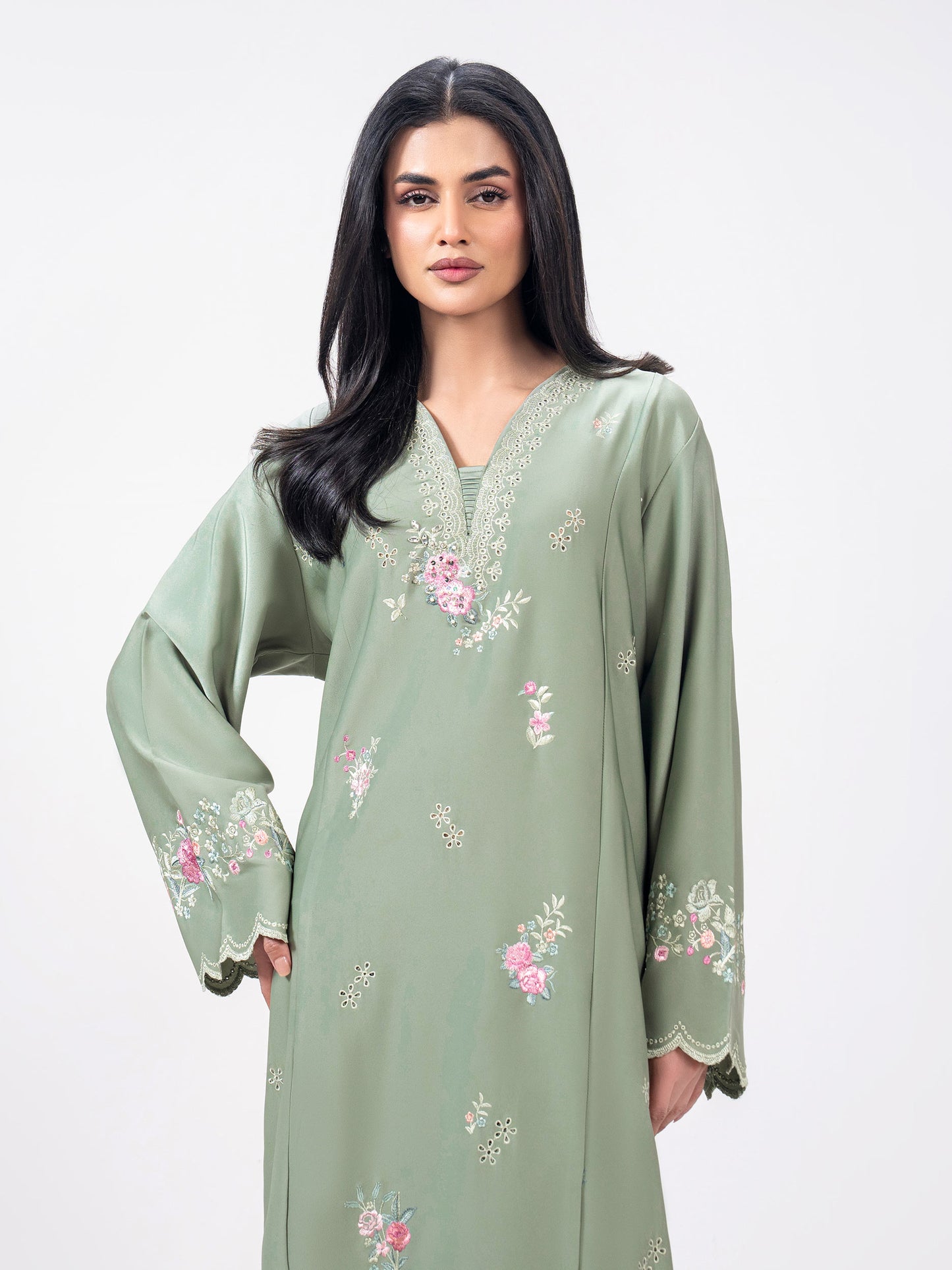 2 Piece Grip Suit- Embroidered (Pret)