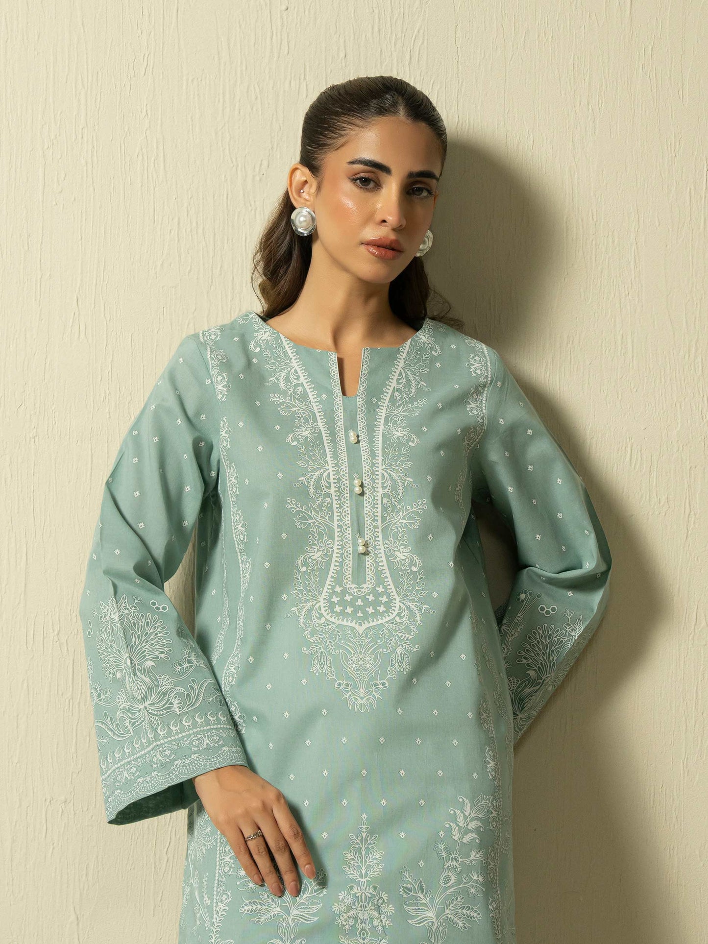 Khaddar Shirt-Printed (Pret)