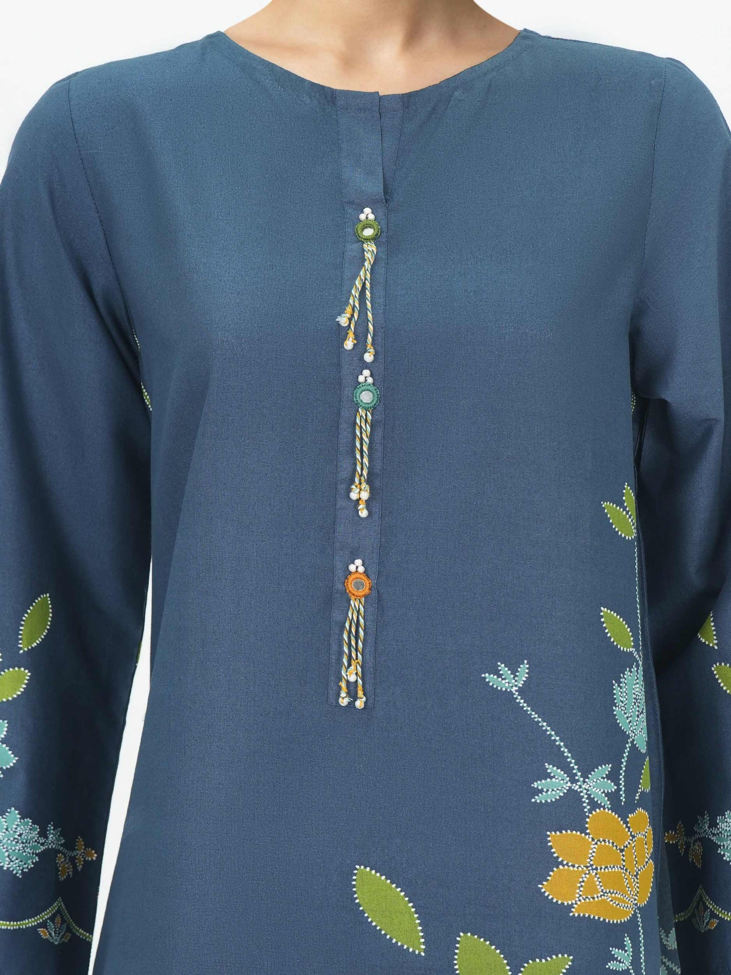 2 Piece Cambric Suit (Pret)