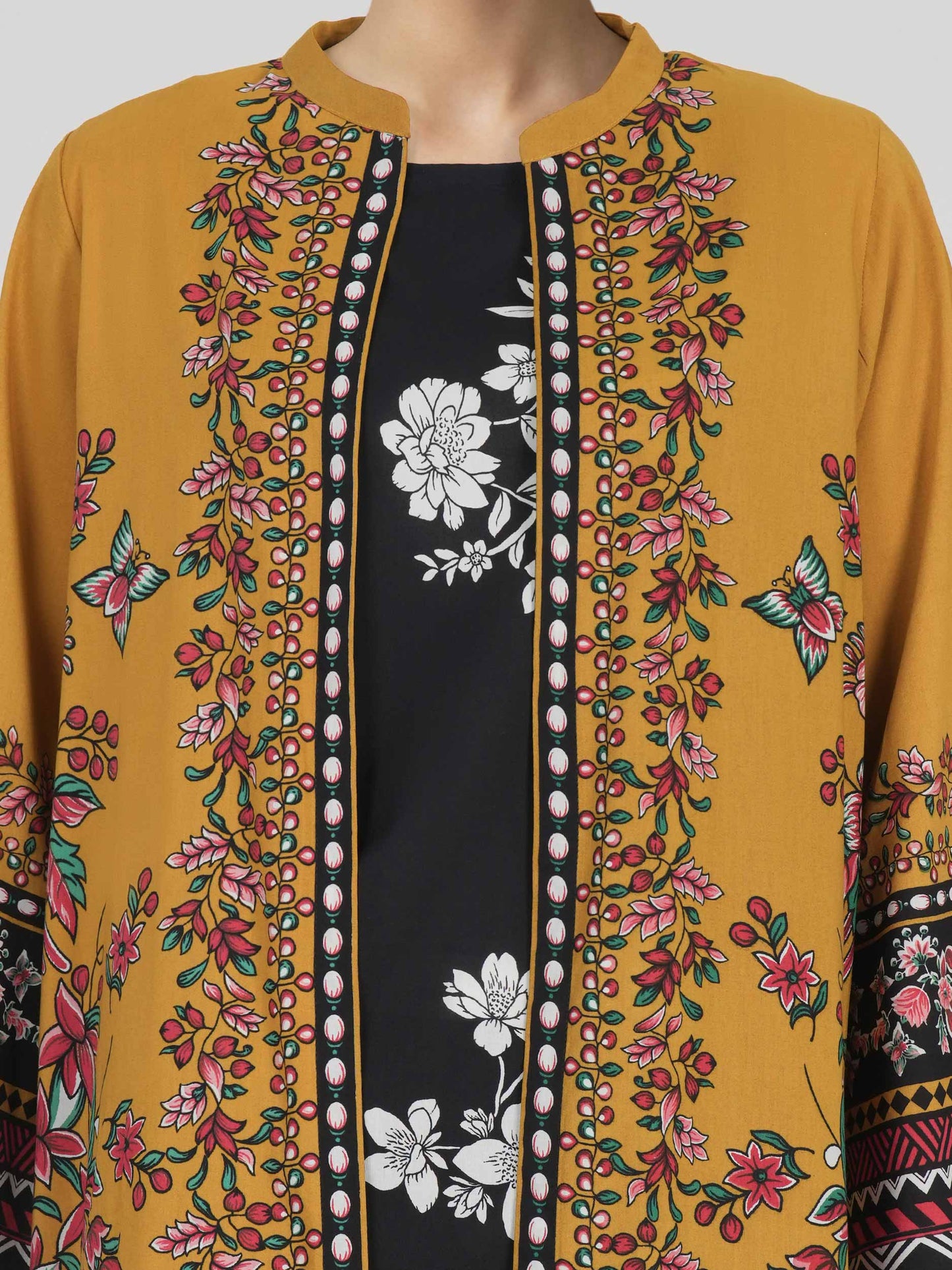 2 Piece Viscose Cotton Suit (Pret)