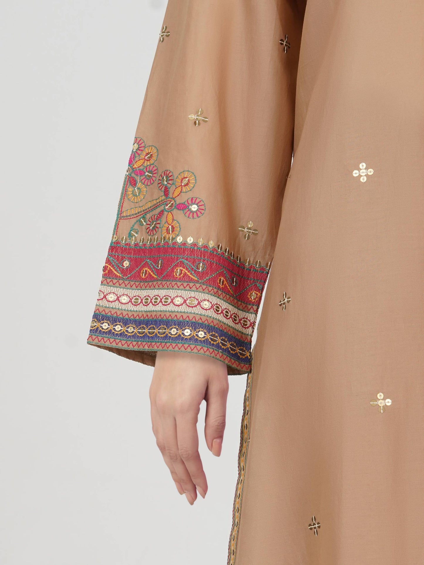 2 Piece Lawn Suit- Embroidered (Pret)