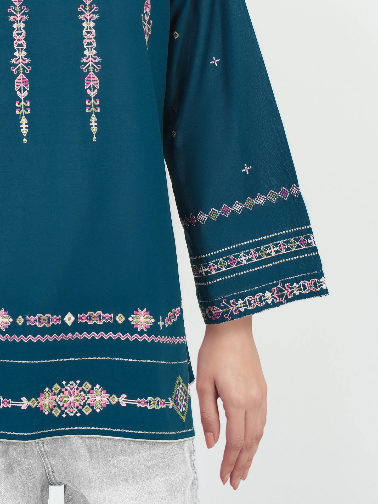 Lawn Kurti- Embroidered (Pret)