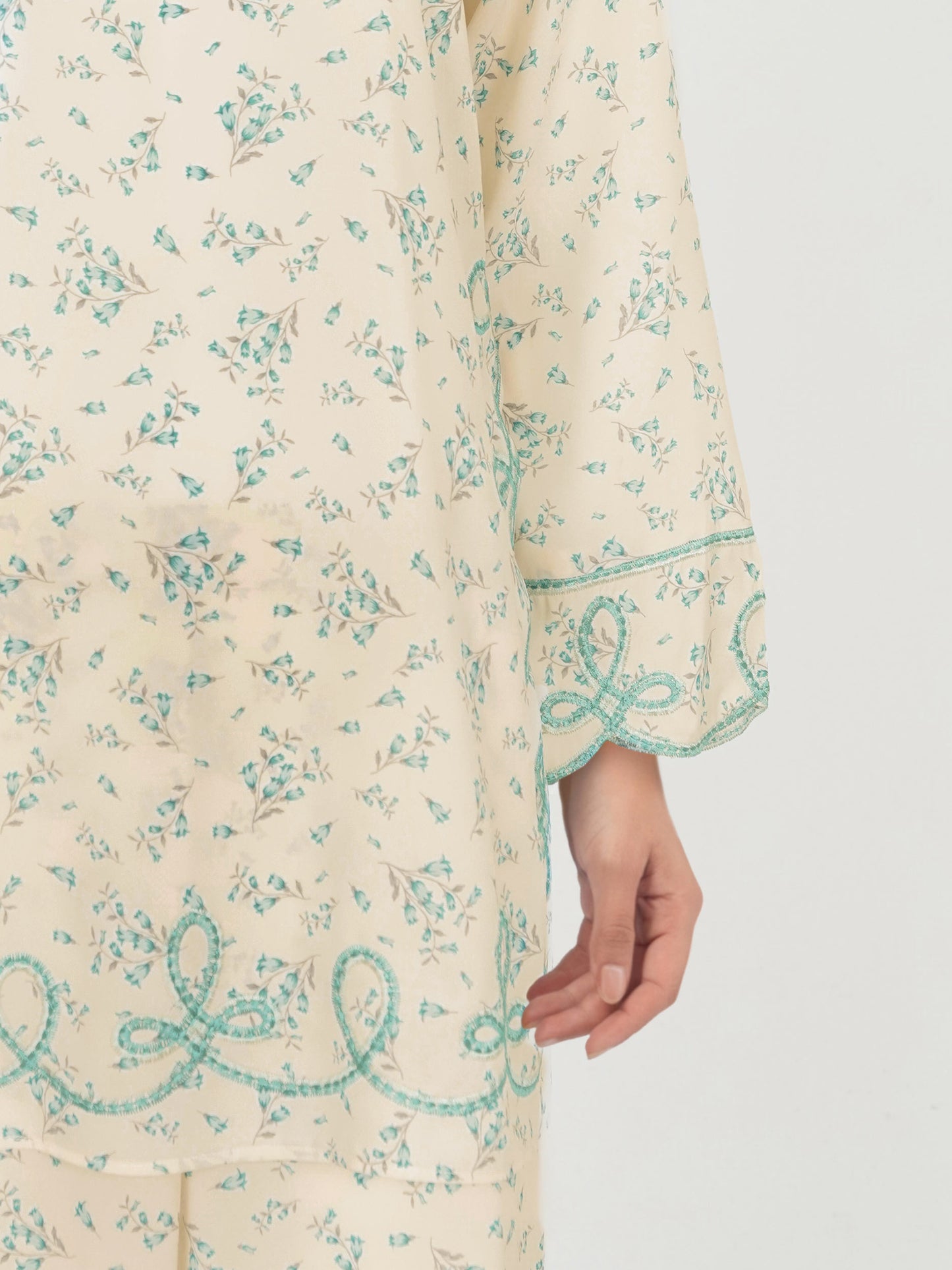 Grip Co-ord set- Embroidered