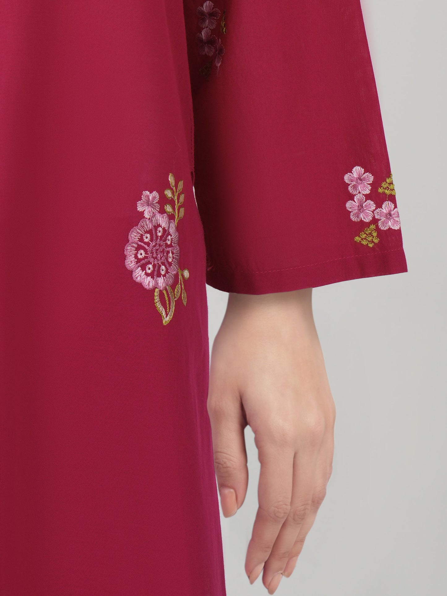 2 Piece Lawn Suit- Embroidered (Pret)