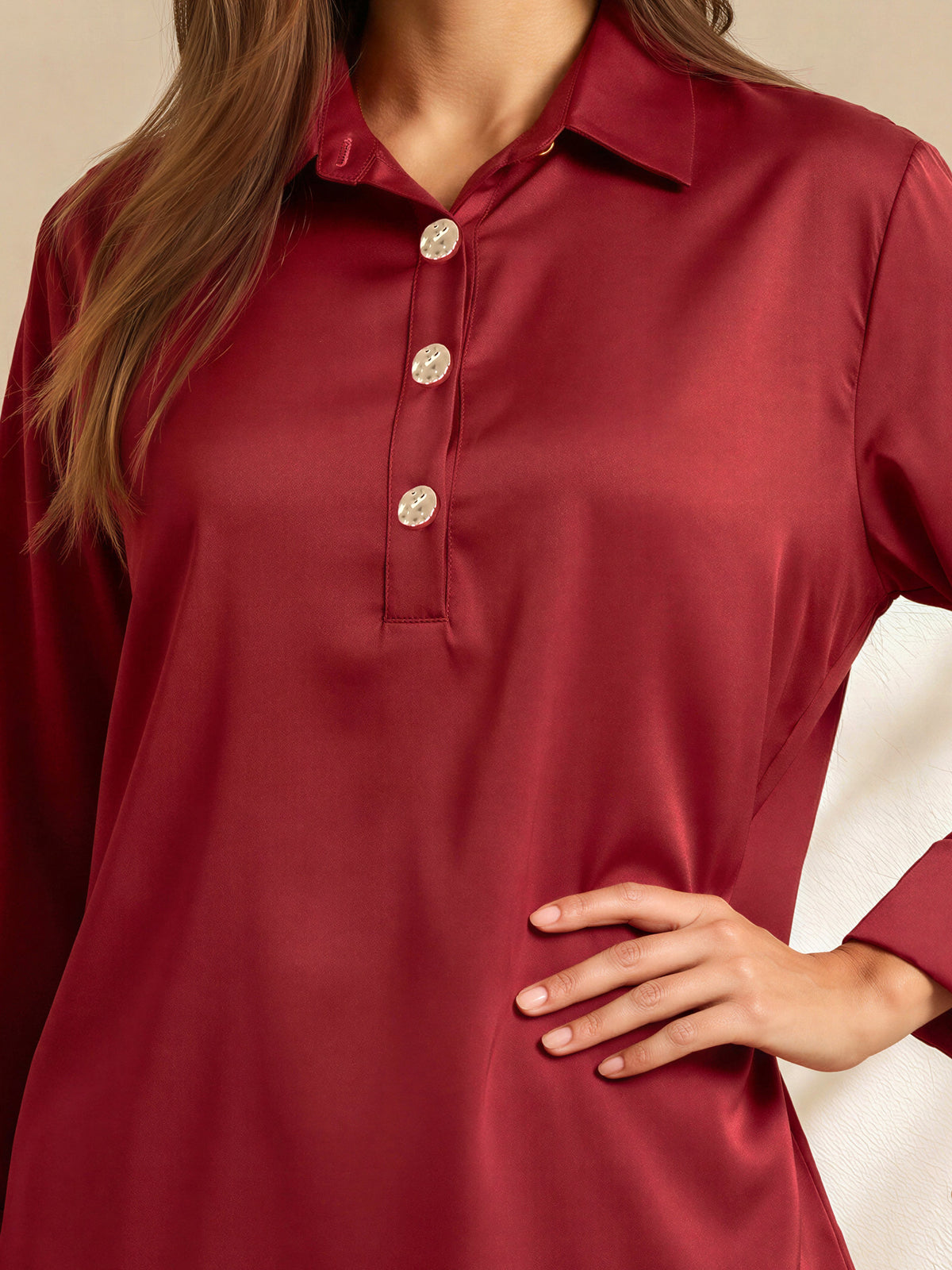 Flowy Collared Co-ord