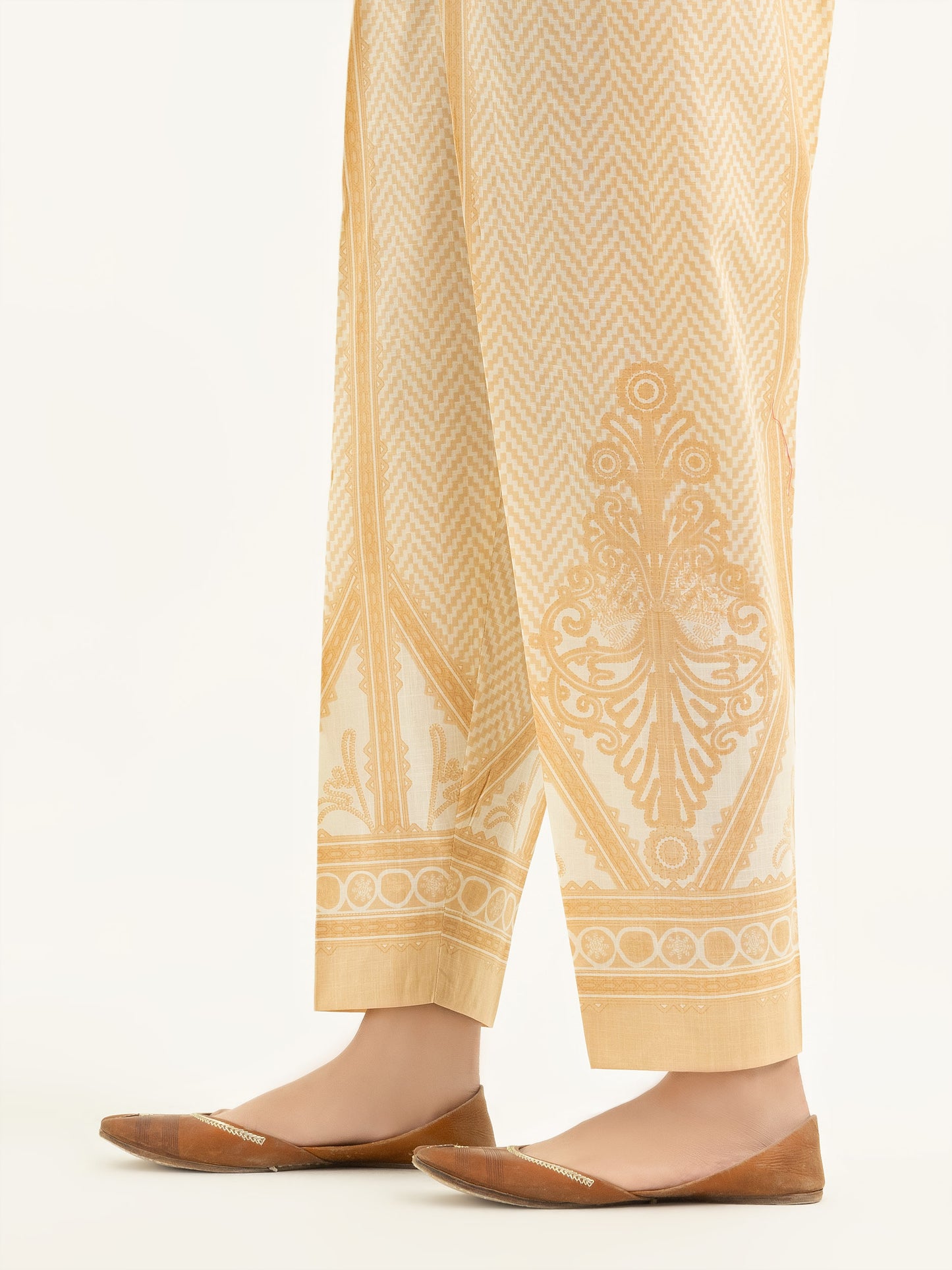 Printed Lawn Trousers(Pret)