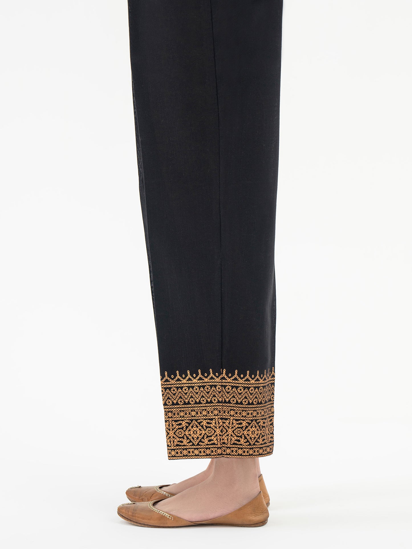 Paste Print Khaddar Trouser (Pret)