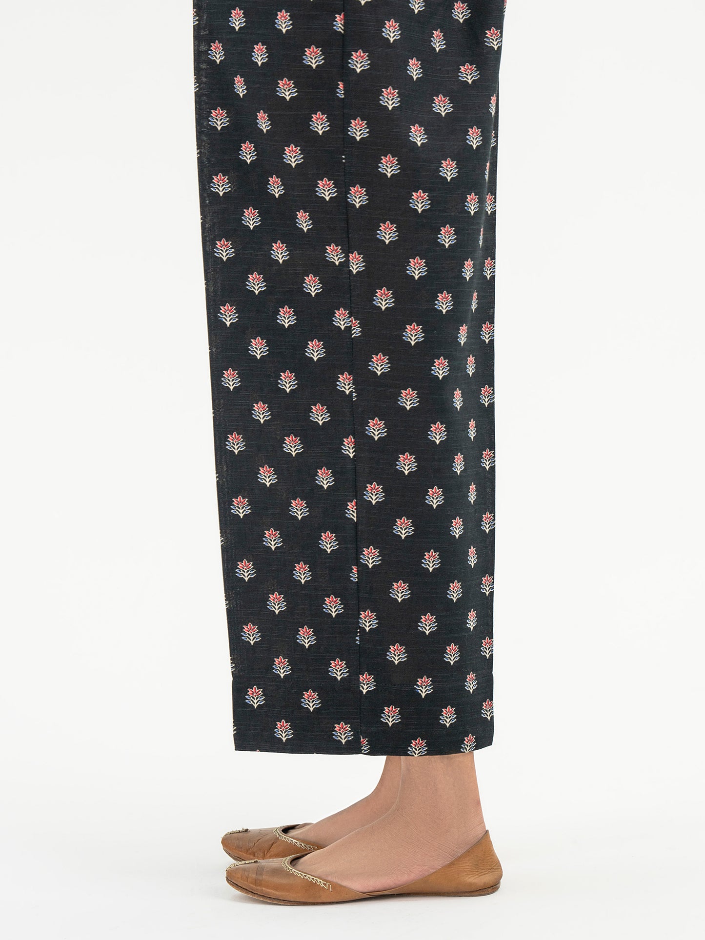 Printed Khaddar Trouser (Pret)