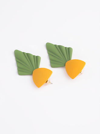 origami-leaf-earrings