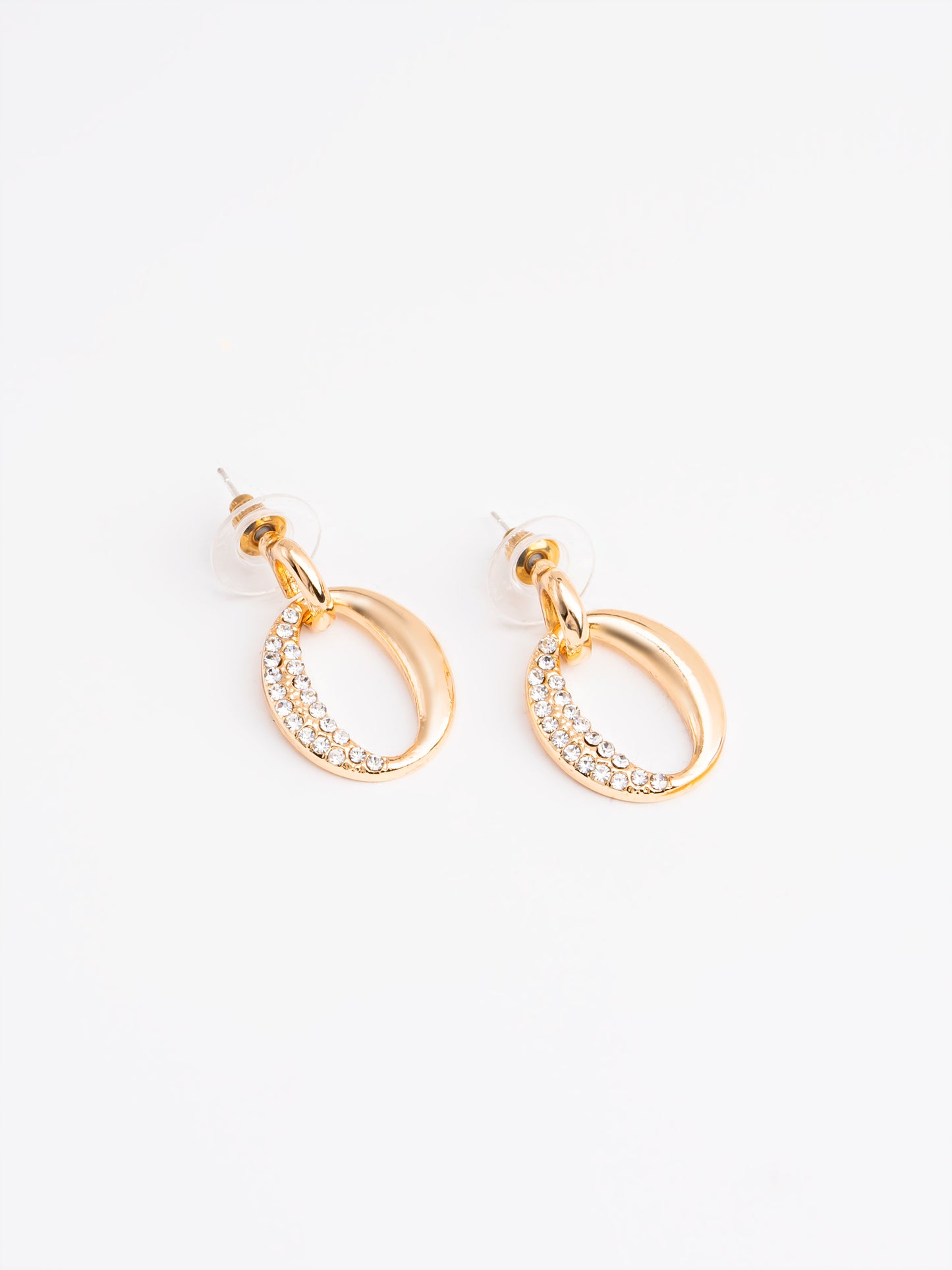 Embellished Gold Earings