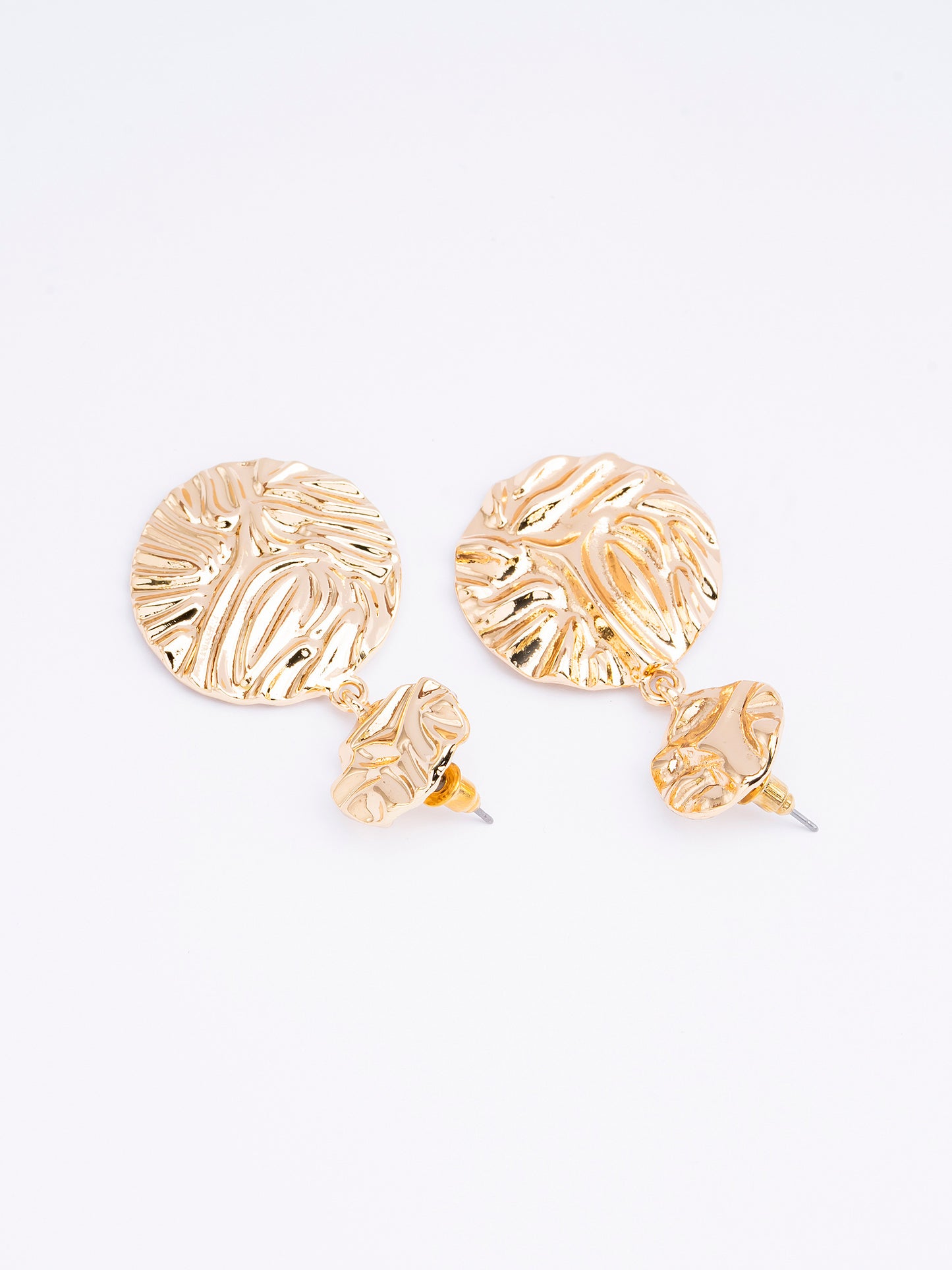 Textured Drop Earrings