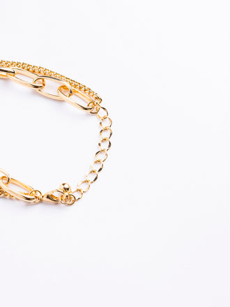 double-chain-bracelet