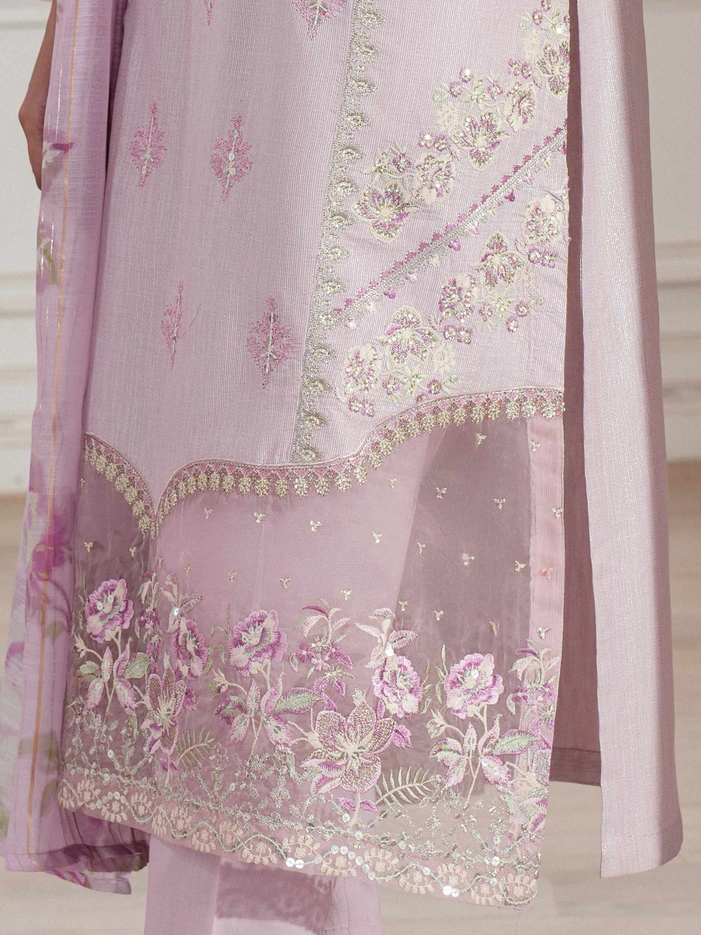 3 Piece Missouri Suit-Embroidered (Unstitched)