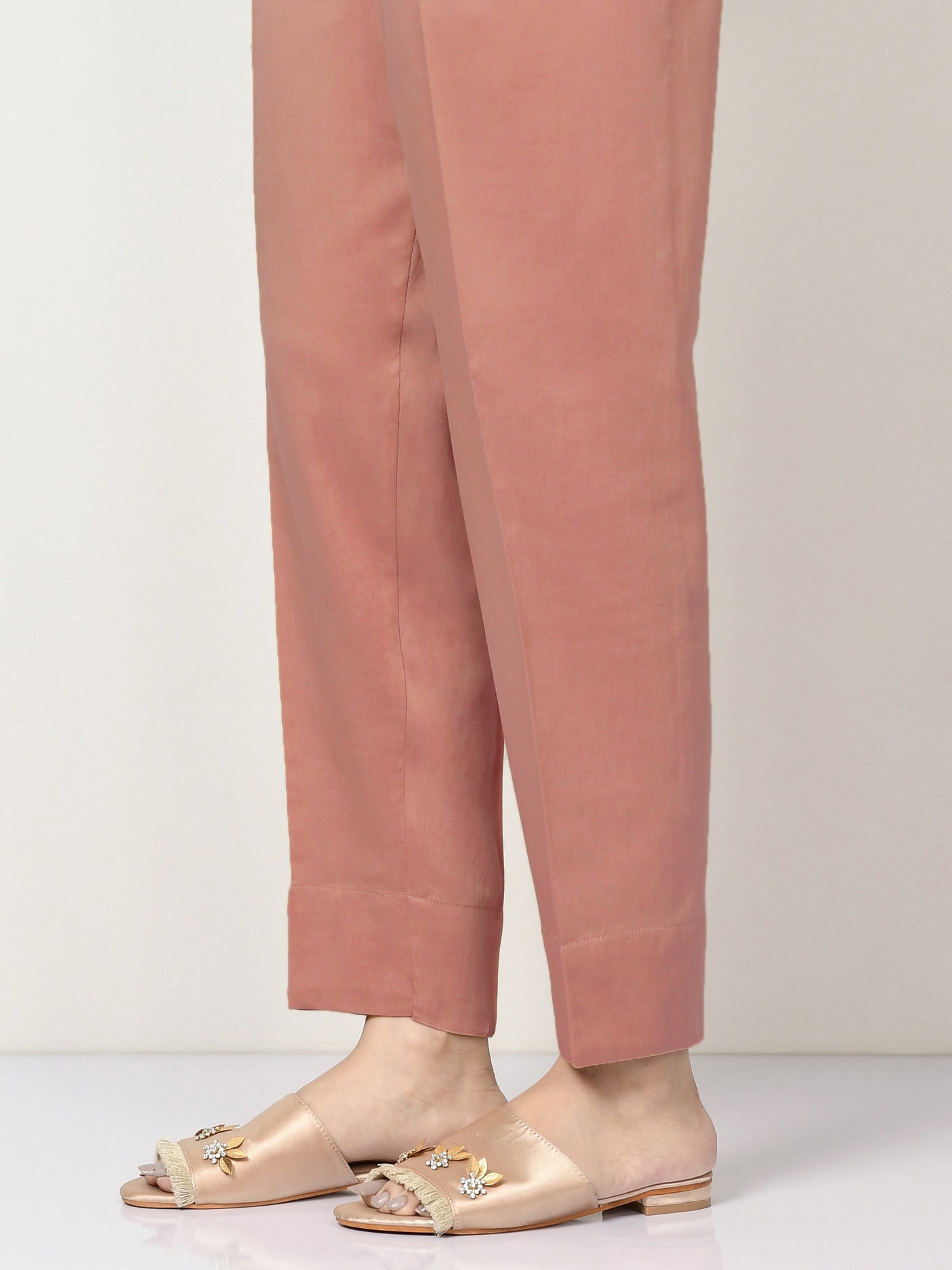 Dyed Khaddar Trouser (Pret)