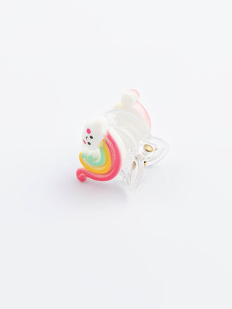 rainbow-claw-clip