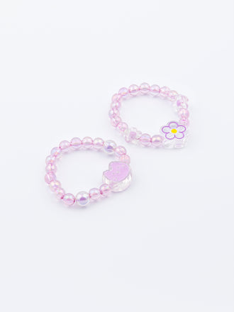 floral-beaded-bracelet-set