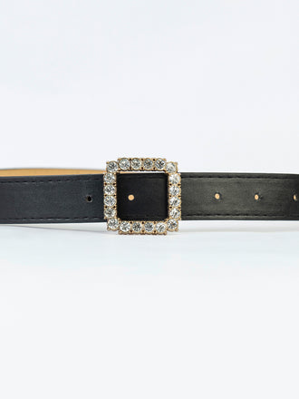 strass-buckle-belt