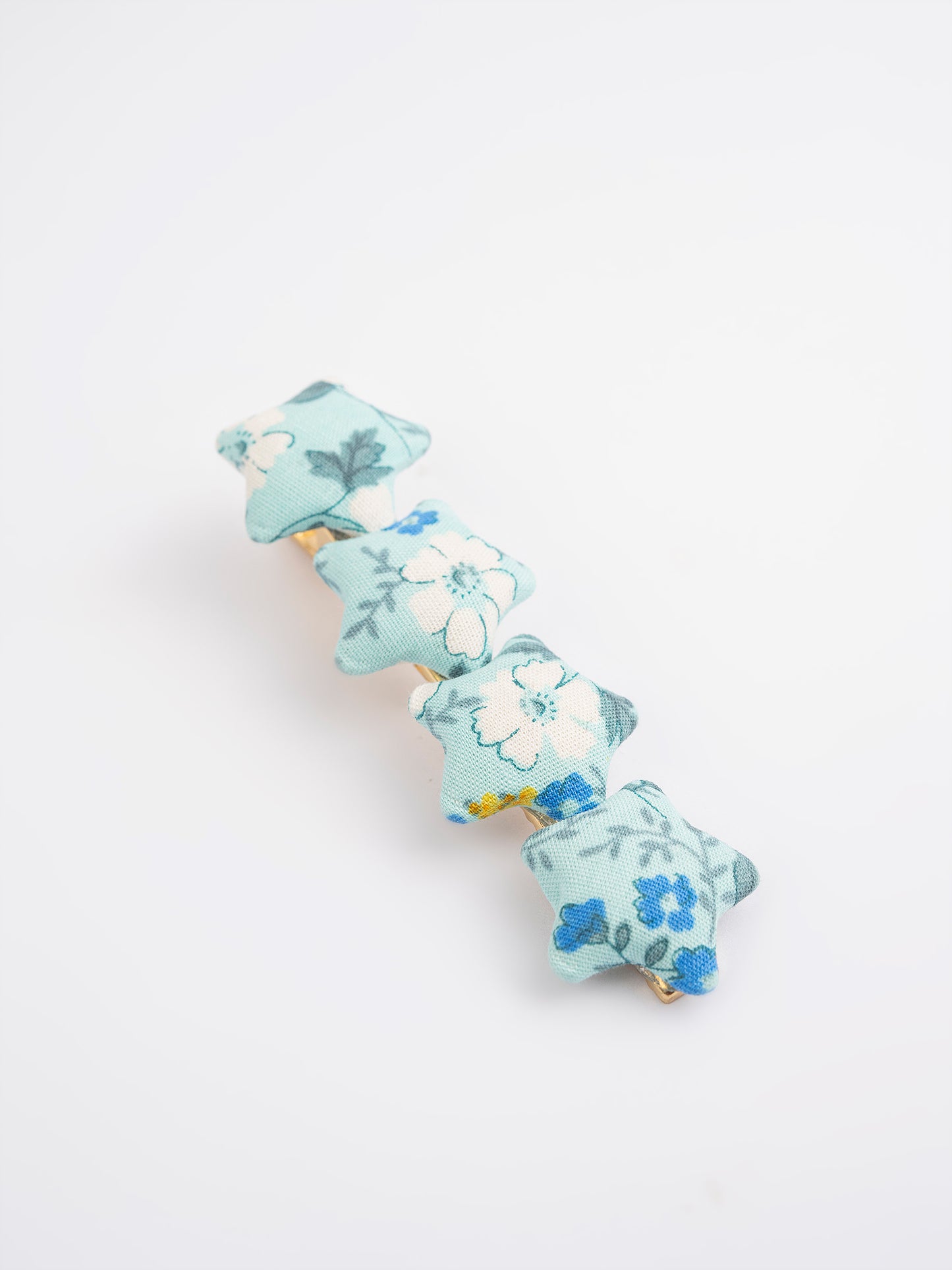 Printed Star Hair Clips