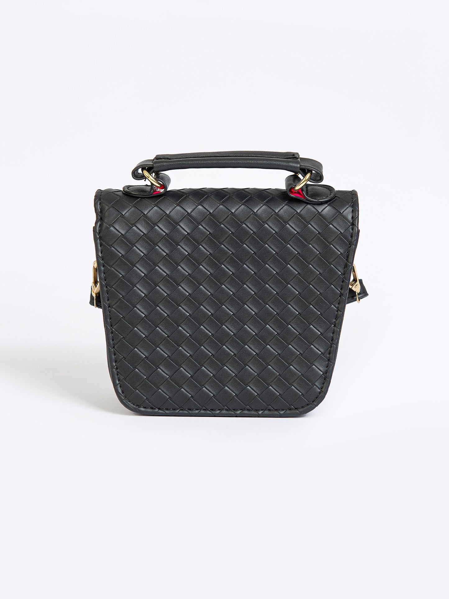 Straw Pattern Mini Handbag