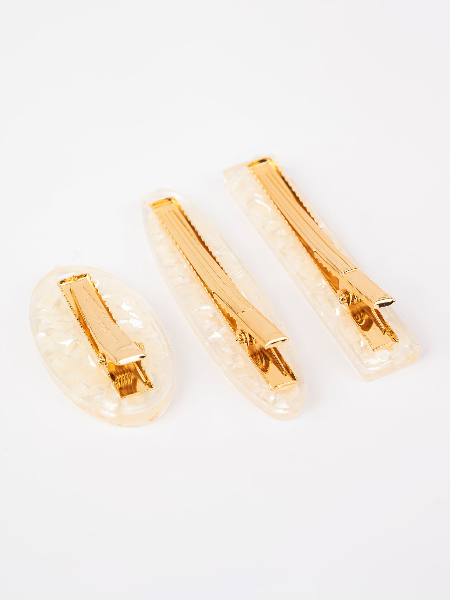 Resin Art Hair Clips