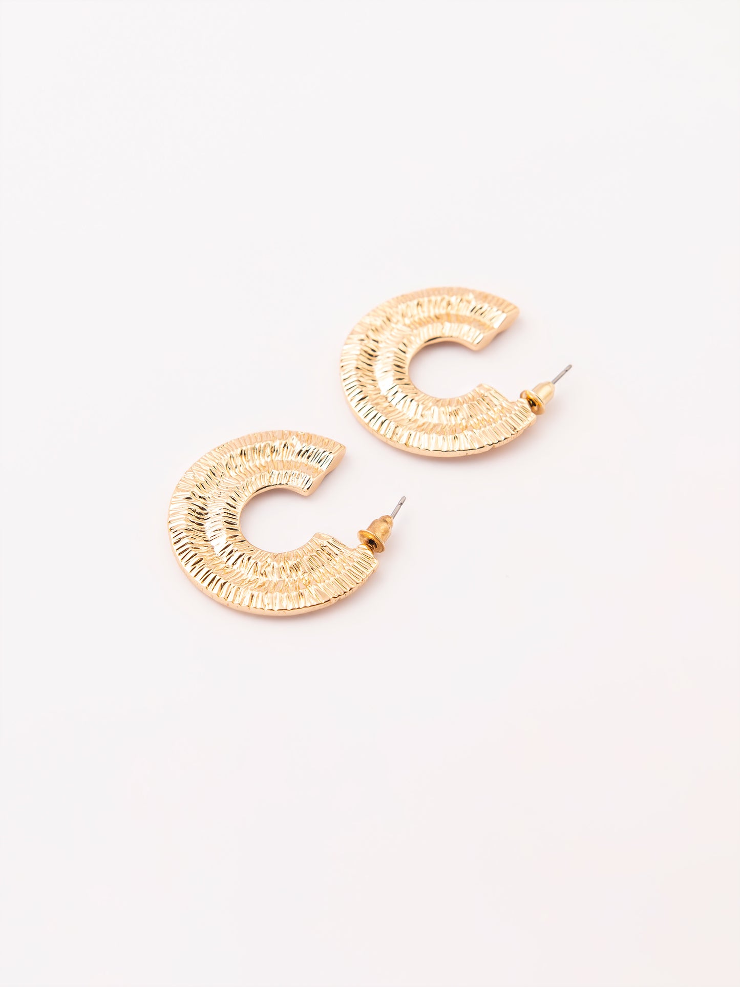 Antique C-Hoop Earrings