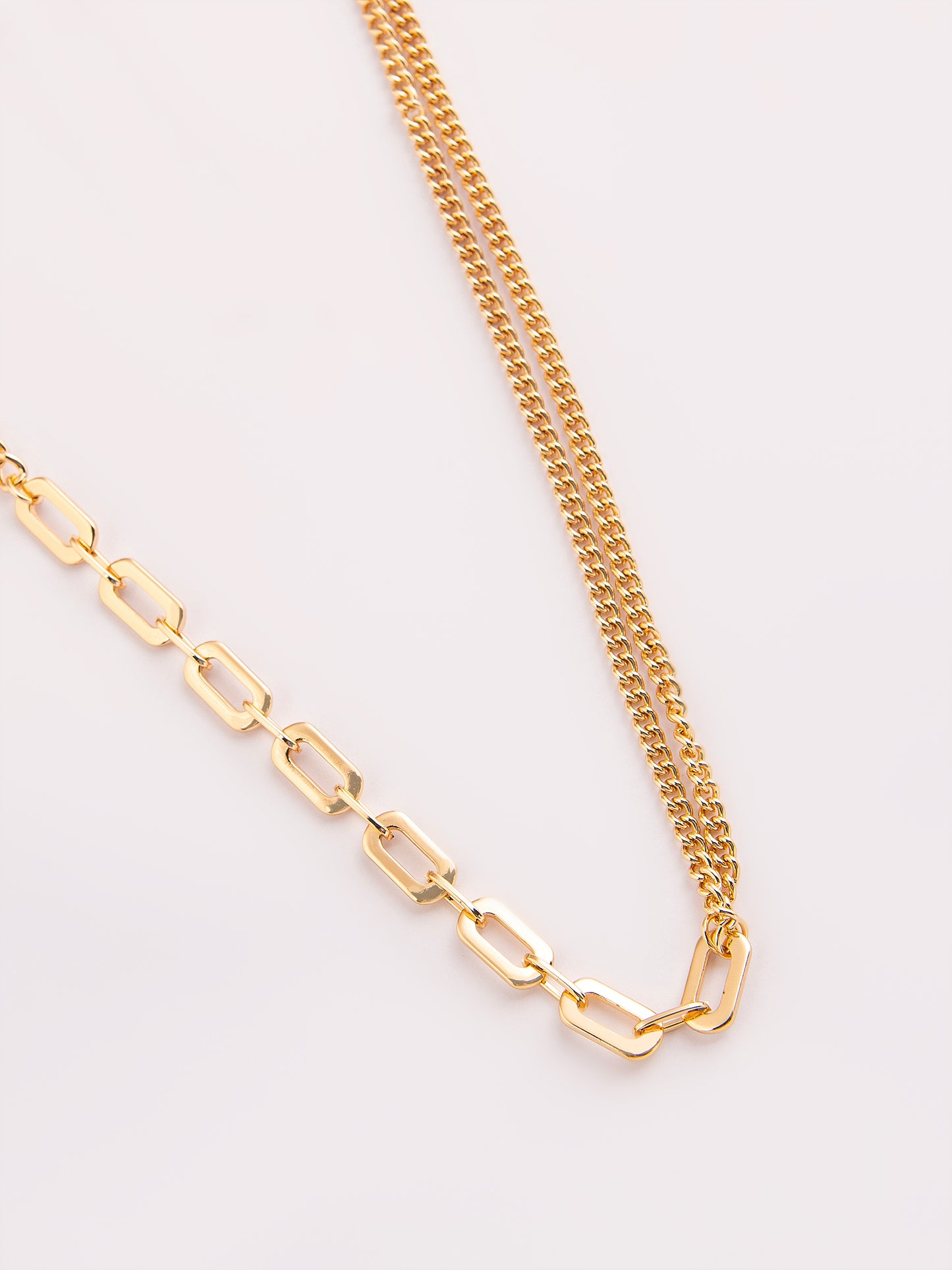 Metallic Gold Necklace