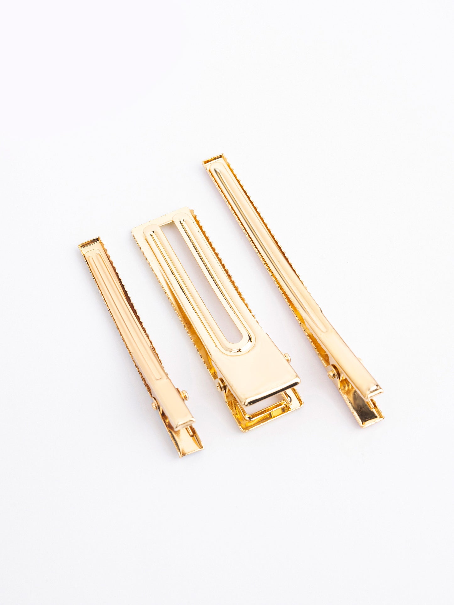 Geometric Hair Clip Set