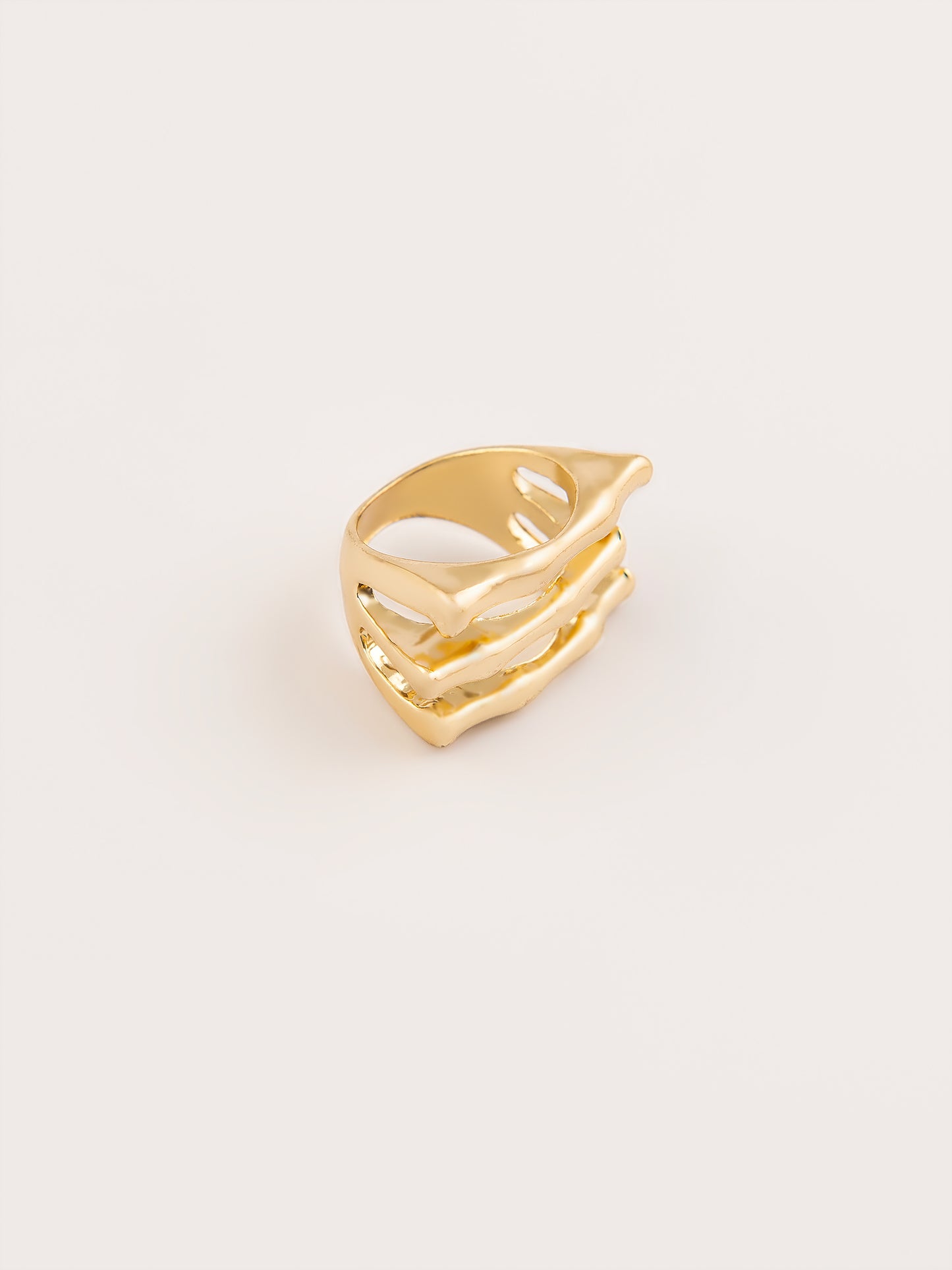 Gold Rings Set
