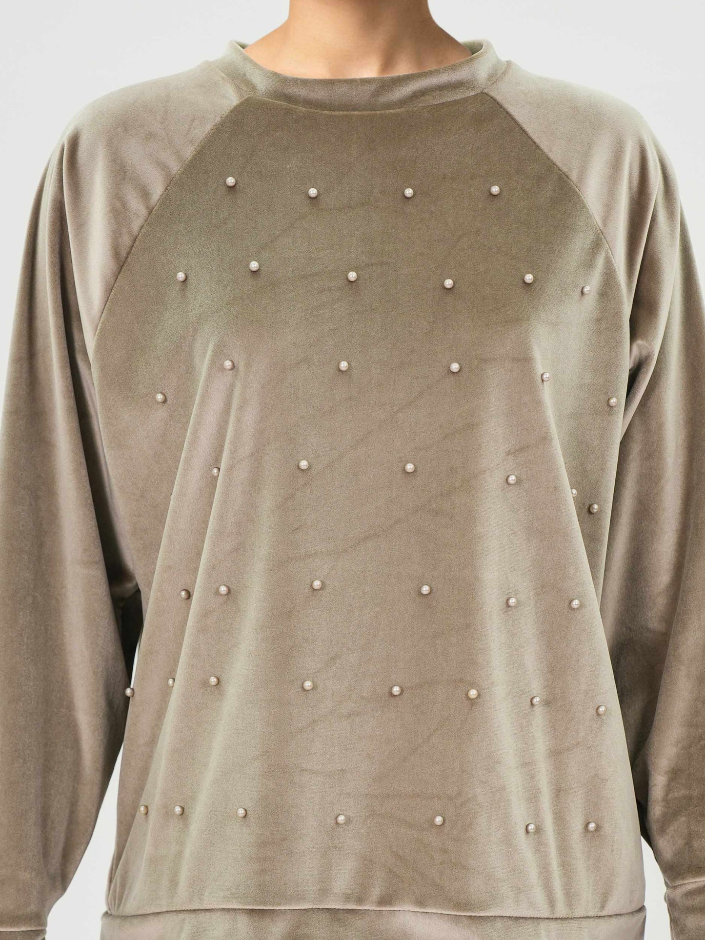 Velour Co-ord set- Embellished