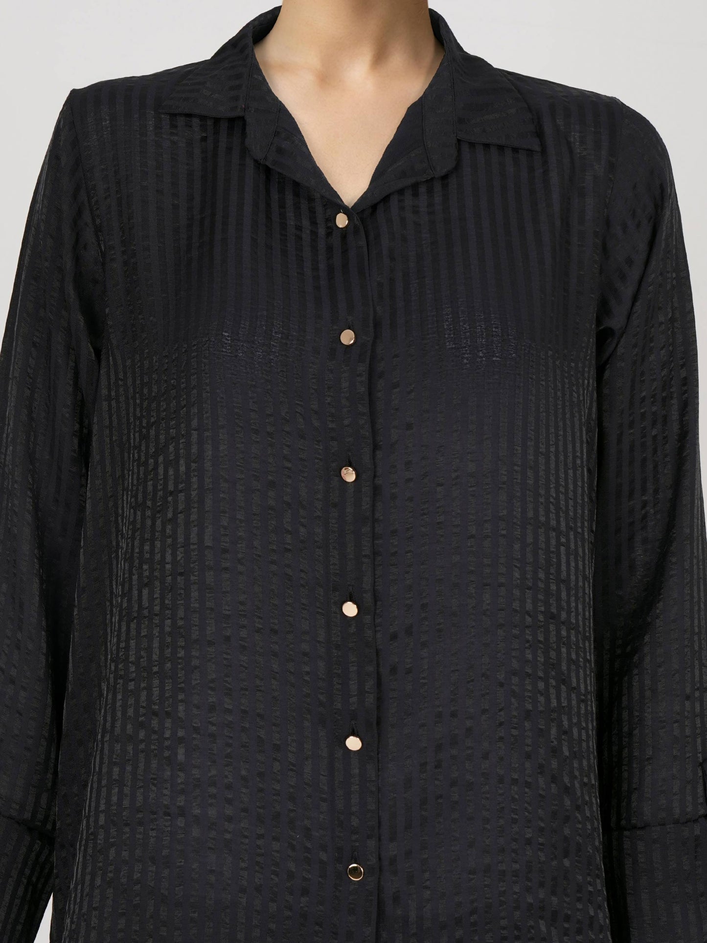 Self Jacquard Top